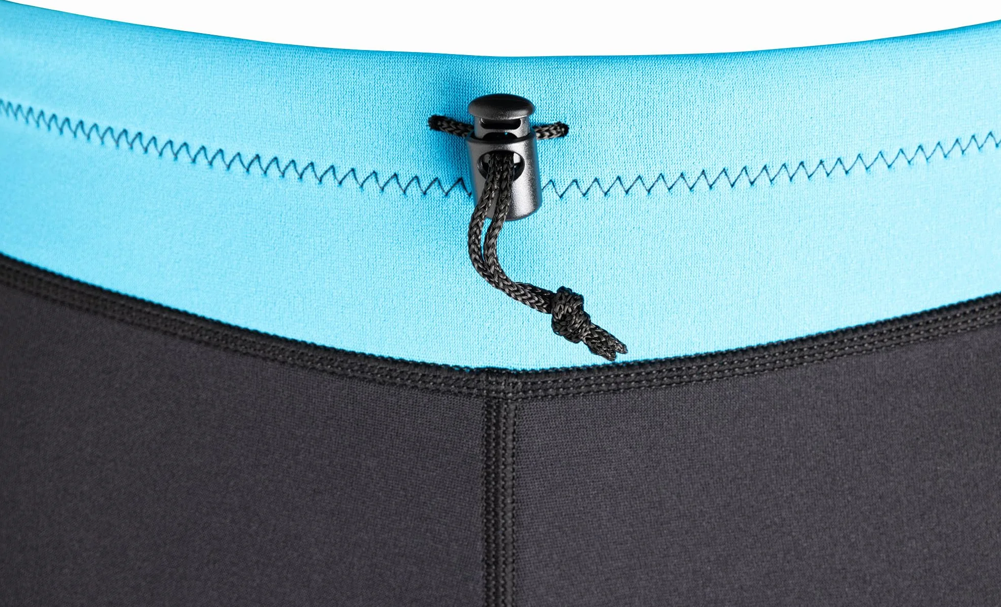 CRESSI Guardian Lady neoprenowe spodnie czarne/akwamarynowe 2 mm L/4-2 mm podwójne spodnie neoprenowe, idealne dla wszystkich entuzjastów sportów wodnych, czarne/akwamarynowe, L/4, damskie