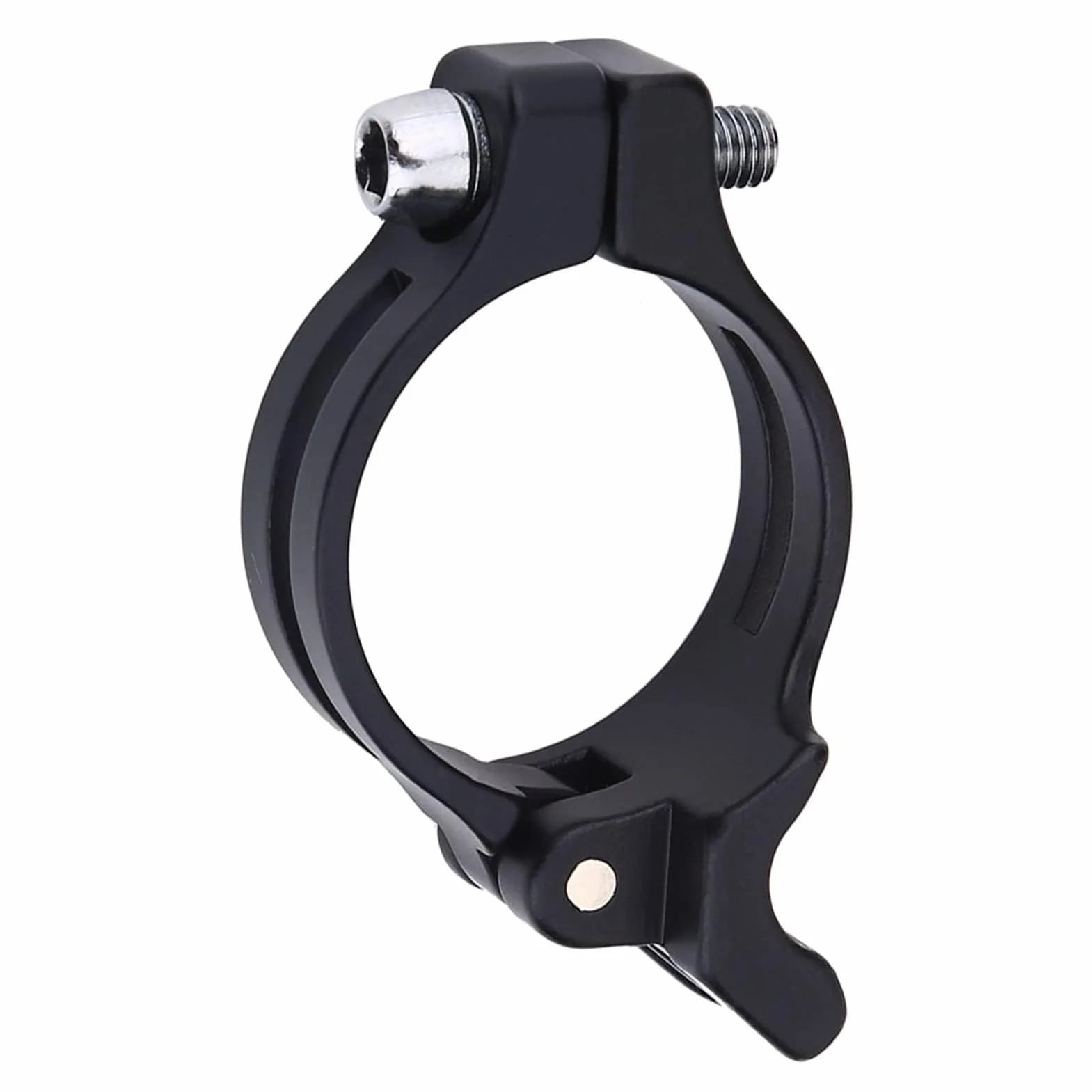 Przedni adapter przerzutki czarny 31,8 mm / 34,9 mm stop kabel stop rower górski przerzutka adapter zacisk