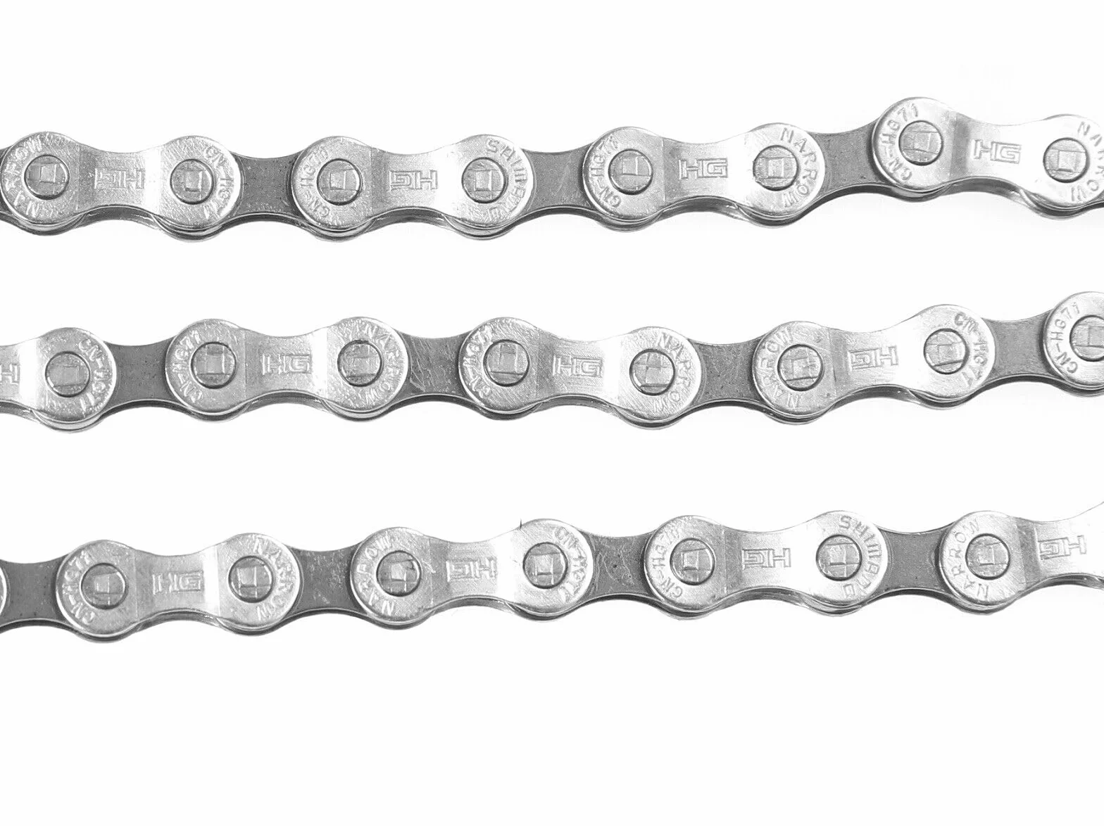 SHIMANO CN-HG71 Łańcuch Rowerowy, Stalowy, 116 Ogniw, E-CNHG71C116I