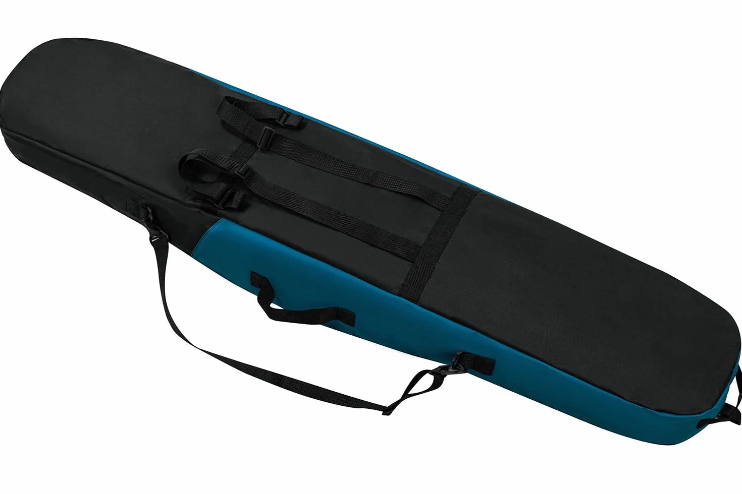 Ferocity Premium torba snowboardowa Board Bag pokrowiec 170 cm z wodoodpornego poliestru z paskiem do noszenia i paskiem na ramię, ciemnoniebieska, granatowy