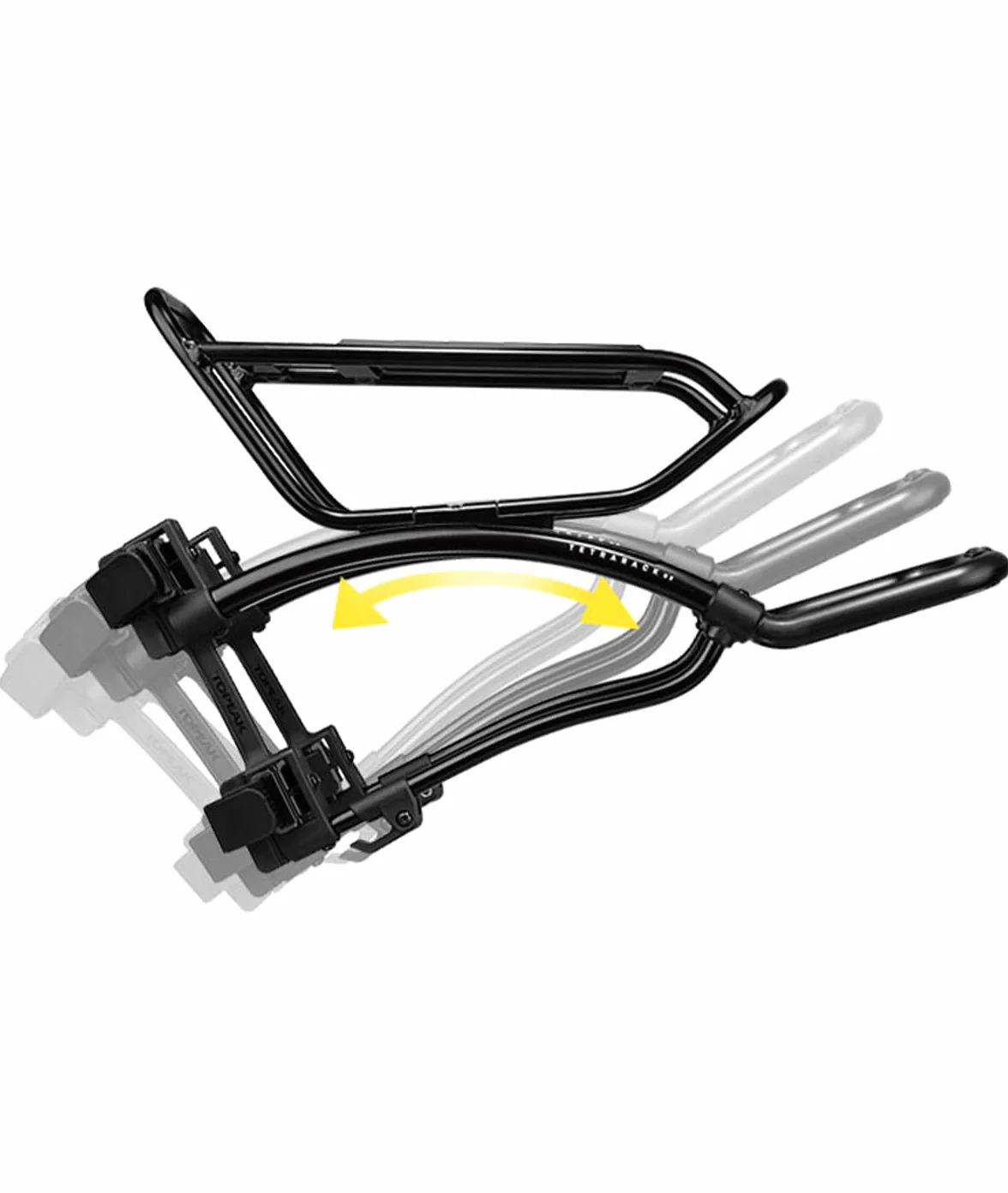 Topeak Unisex - Tetrarack M1 bagażnik dla dorosłych, czarny, 37,4 cm