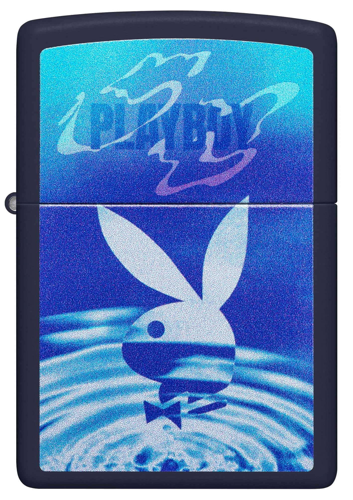 Zippo Playboy Zapalniczka Sztormowa Granatowa Matowa Wiatroodporna Wielokrotnego Użytku