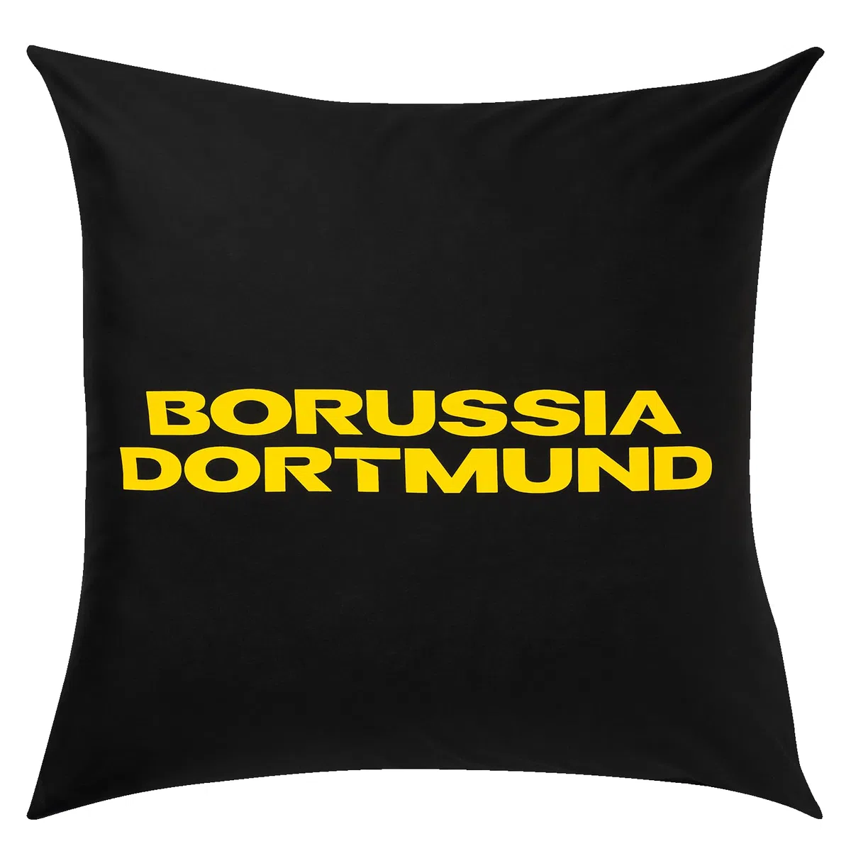 Borussia Dortmund BVB pościel z podpisami 2024/25, czarna, 135 x 200 cm z zamkiem błyskawicznym, podwójna konstrukcja