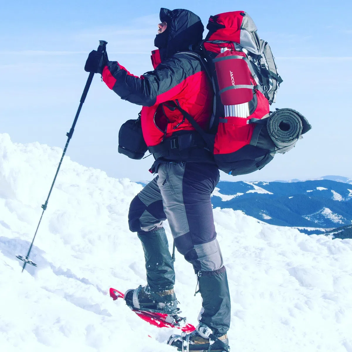 JAICOM Śpiwór – 3-4 pory roku, ultralekki śpiwór typu mumia (800 g/1600g), mały rozmiar po spakowaniu i dla dorosłych – na zewnątrz, kemping, trekking, wewnątrz