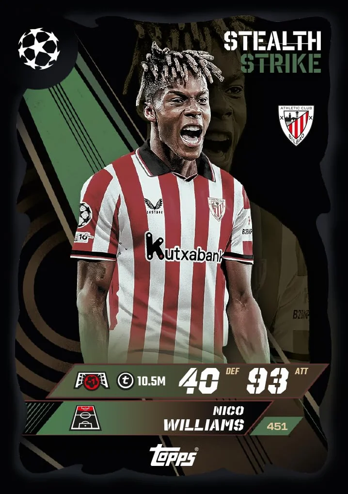 Topps UCC Match Attax 2025/26 Mini Tin World Beaters 28 kart Match Attax Plus losowy Star Boy LE 3 ekskluzywne karty Worldies LE