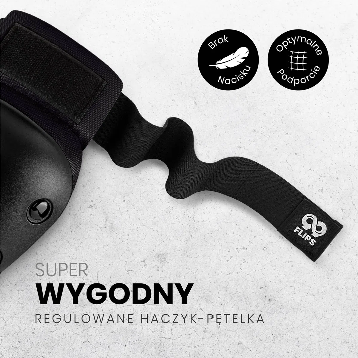 99FLIPS DIVE Czarne ochraniacze na rolki dla dorosłych i dzieci od 12 lat L Zestaw 6 el z certyfikatem GS dla kobiet i mężczyzn Nakolanniki i ochraniacze na deskorolkę