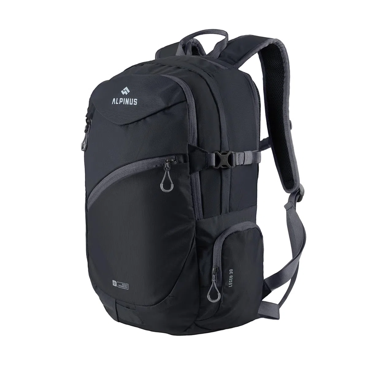 Alpinus Lecco plecak turystyczny 30 l – plecak trekkingowy dla mężczyzn i kobiet, plecak trekkingowy na wędrówki, kemping, uniwersalny plecak na trekking z kieszenią na laptopa, do pracy, na uczelnię