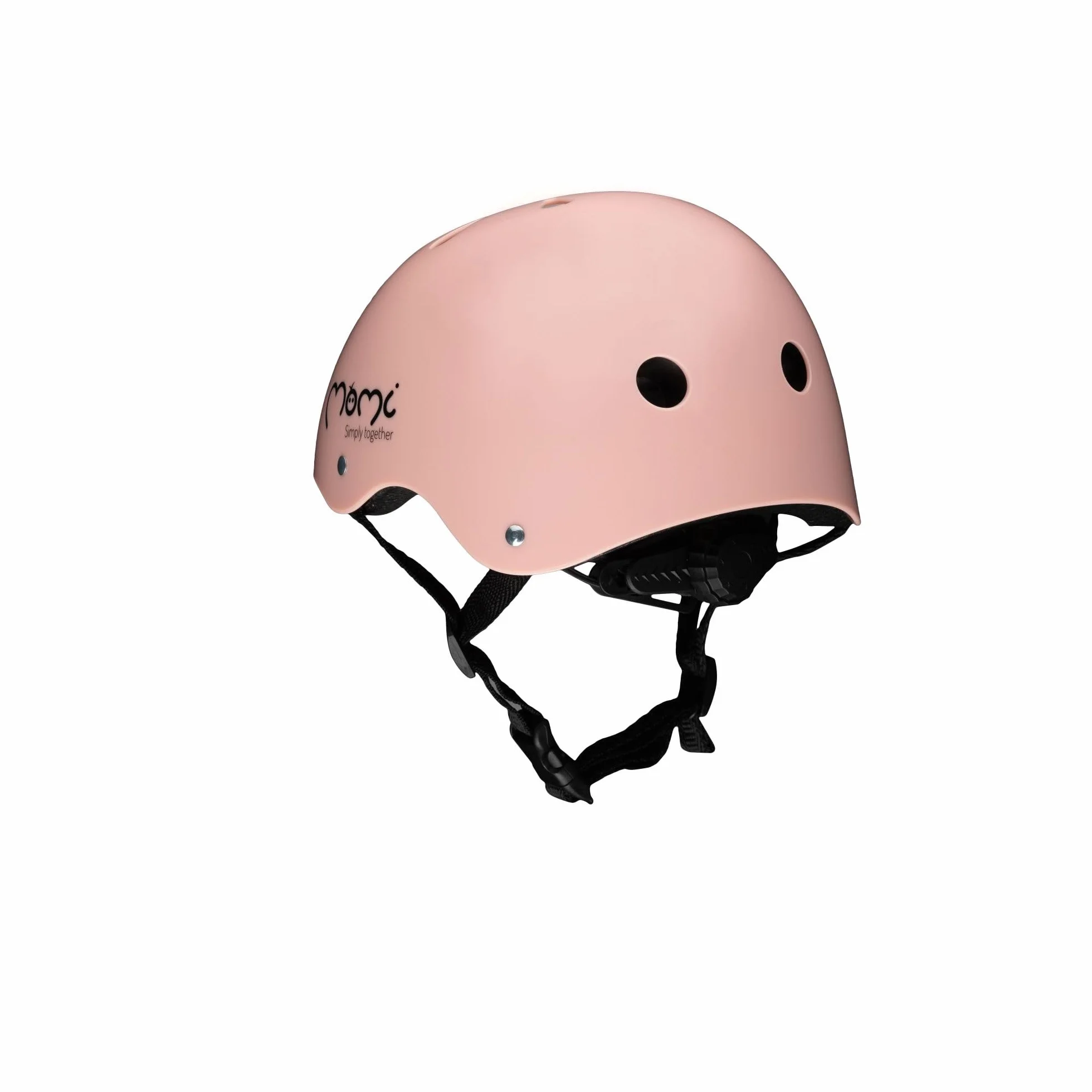 MoMi Mimi kask dziecięcy regulowany, obwód głowy 47 – 58 cm (1-4 lata), odporny na uderzenia i uderzenia kask rowerowy dla dzieci, 11 otworów wentylacyjnych, wyściółka piankowa, regulowany pasek pod