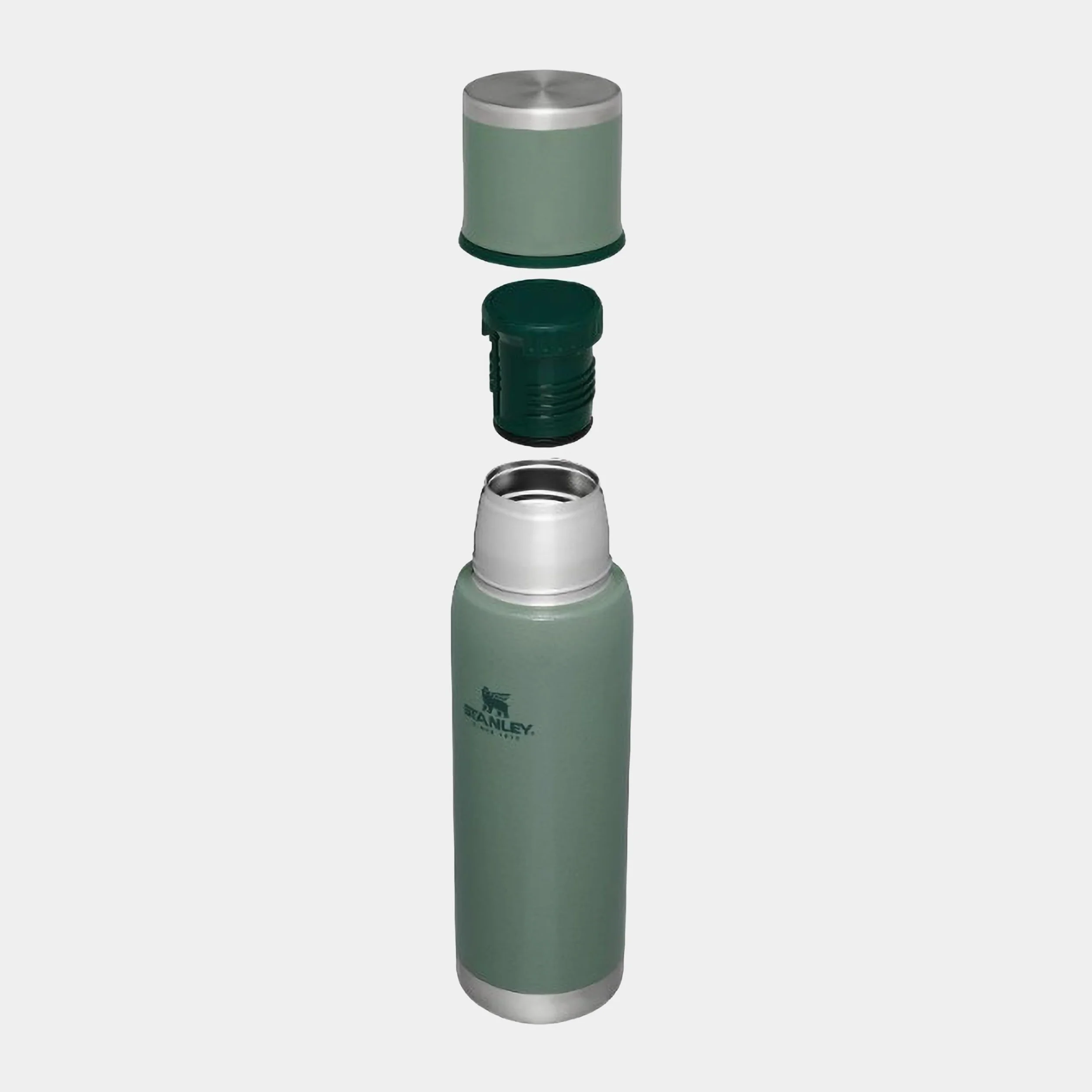 Stanley 1913 Adventure To-Go Bottle - 25 godzin gorąca - 27 godzin zimna - szczelna - izolowana pokrywka - Bez BPA - korek wlewu z kontrolą przepływu - Bez BPA - Do Mycia w Zmywarce