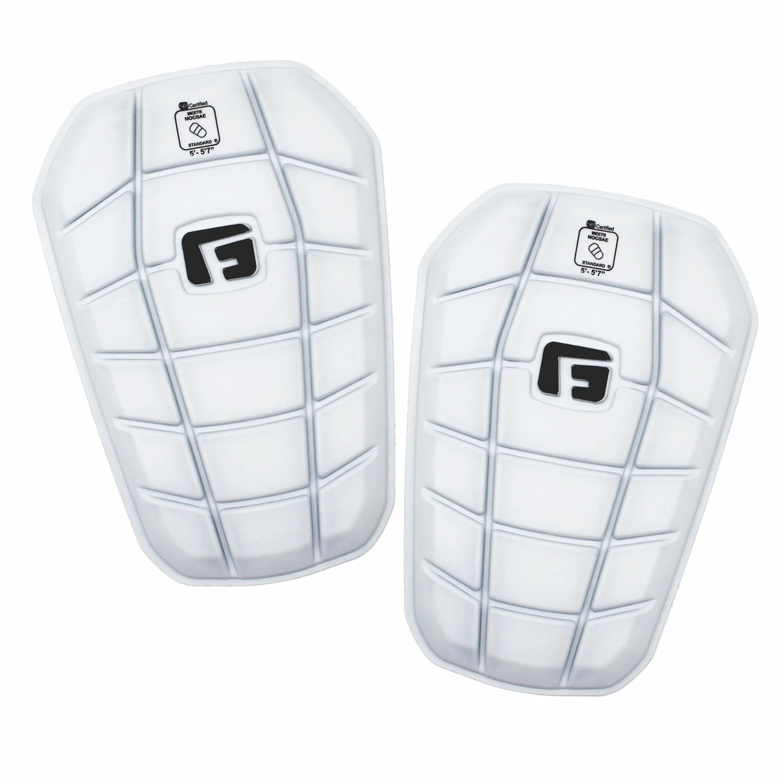G-Form Pro-S Blade CE męskie ochraniacze piszczeli L białe czarne