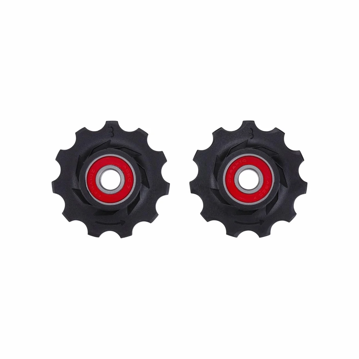 BBB Cycling Kółka zmiany biegów 11-T, kaseta 11 zębów, 9-10-11-rzędowa przerzutka SRAM Campagnolo i Shimano, kompatybilne z rowerami wyścigowymi i Urban Cycling RollerBoys Ceramic BDP-12