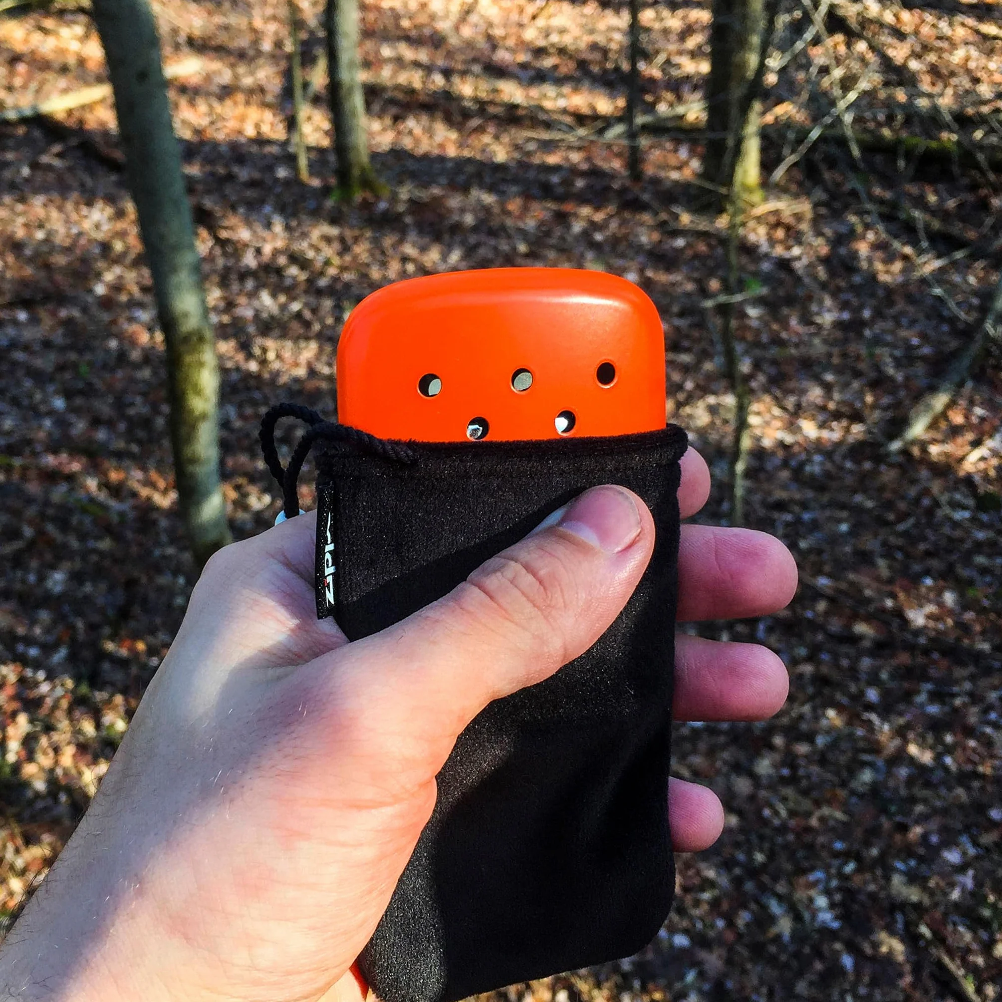 Zippo Ogrzewacz Dłoni 12 Godzin Ciepła Wielokrotnego Użytku Pomarańczowy