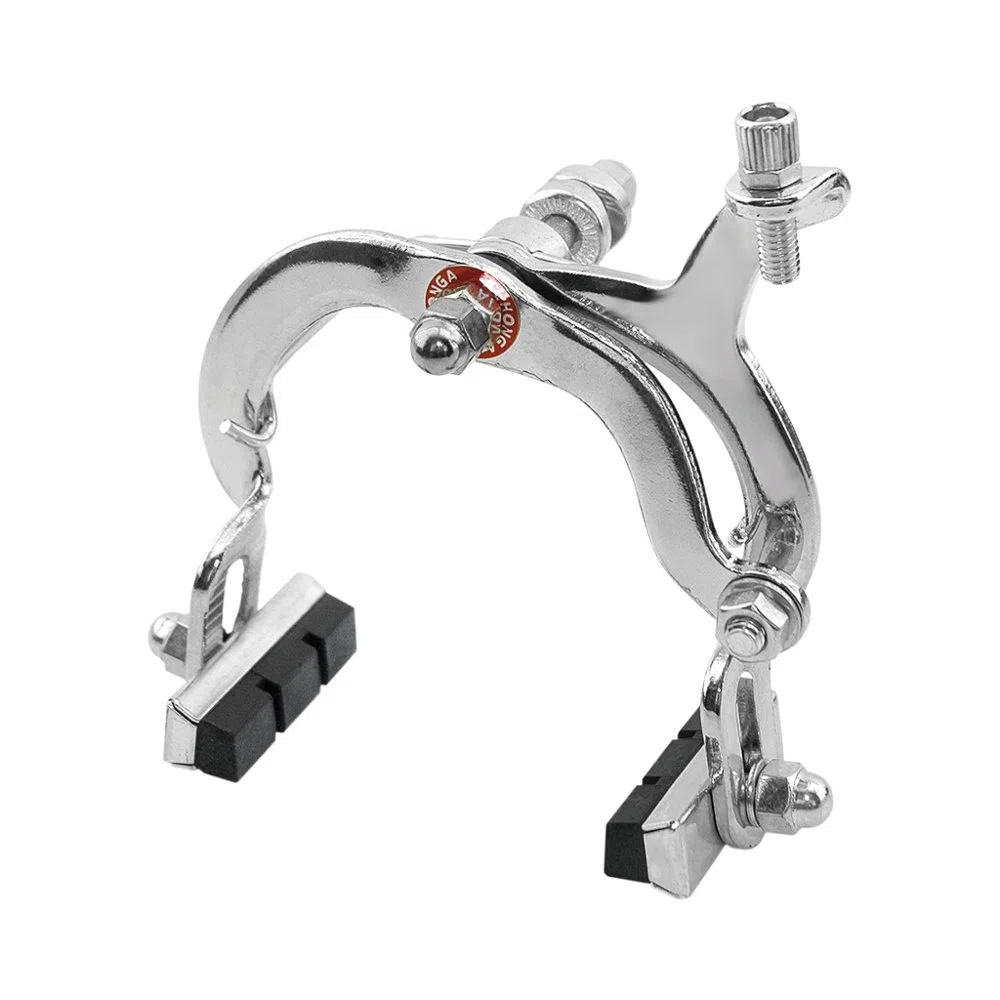 Alhonga stalowe zaciski hamulcowe BMX – Alhonga, srebrne (1 sztuka)
