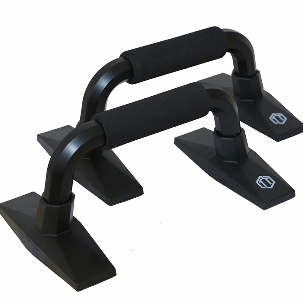 Sporttrend 24® Push Up Stand Bar zestaw 2 szt. w kolorze czarnym, obciążenie 200 kg | uchwyty do pompek, uchwyt do pompek, urządzenie siłowe