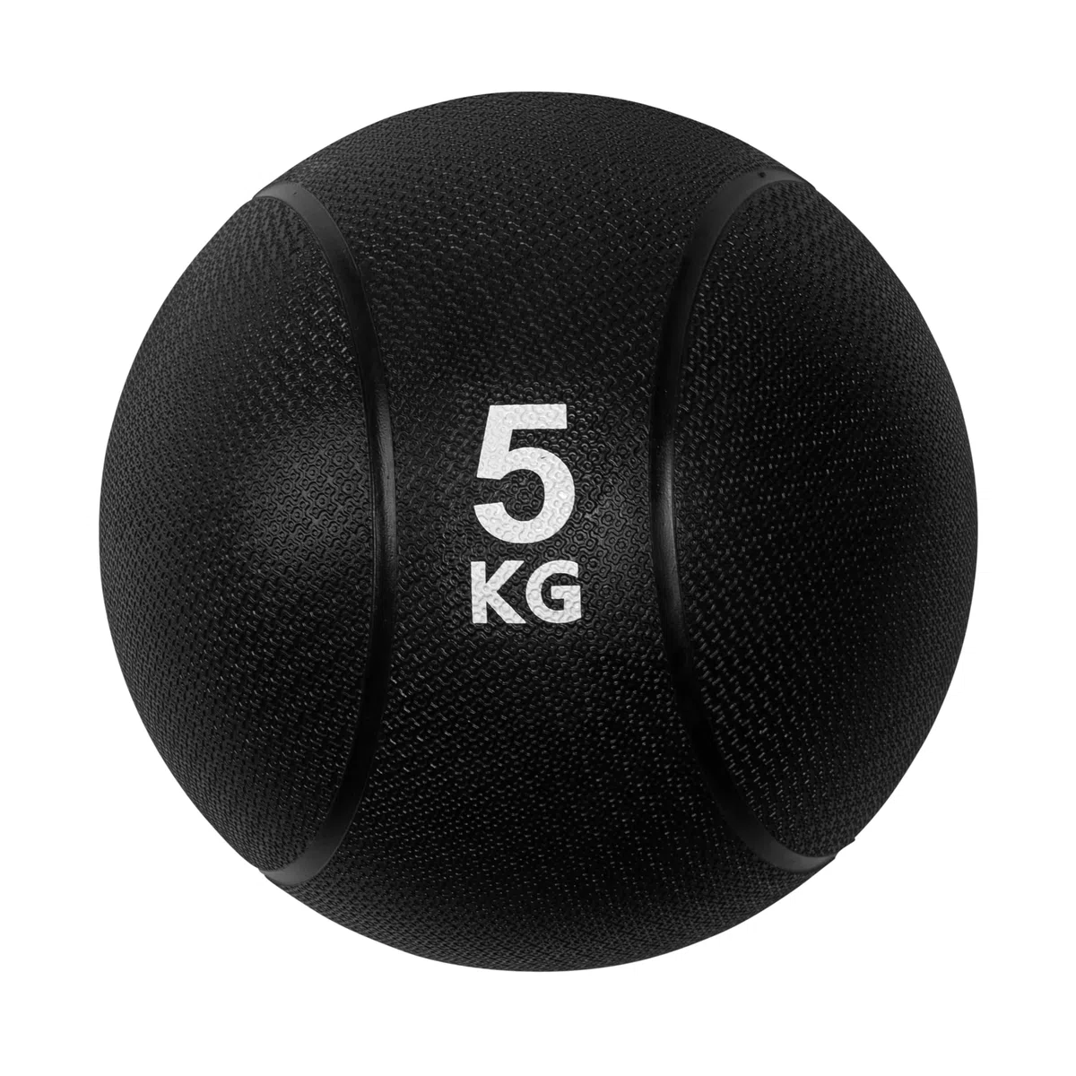 VirtuFit Piłka lekarska Pro - piłka lekarska - 5 kg - guma - czarna