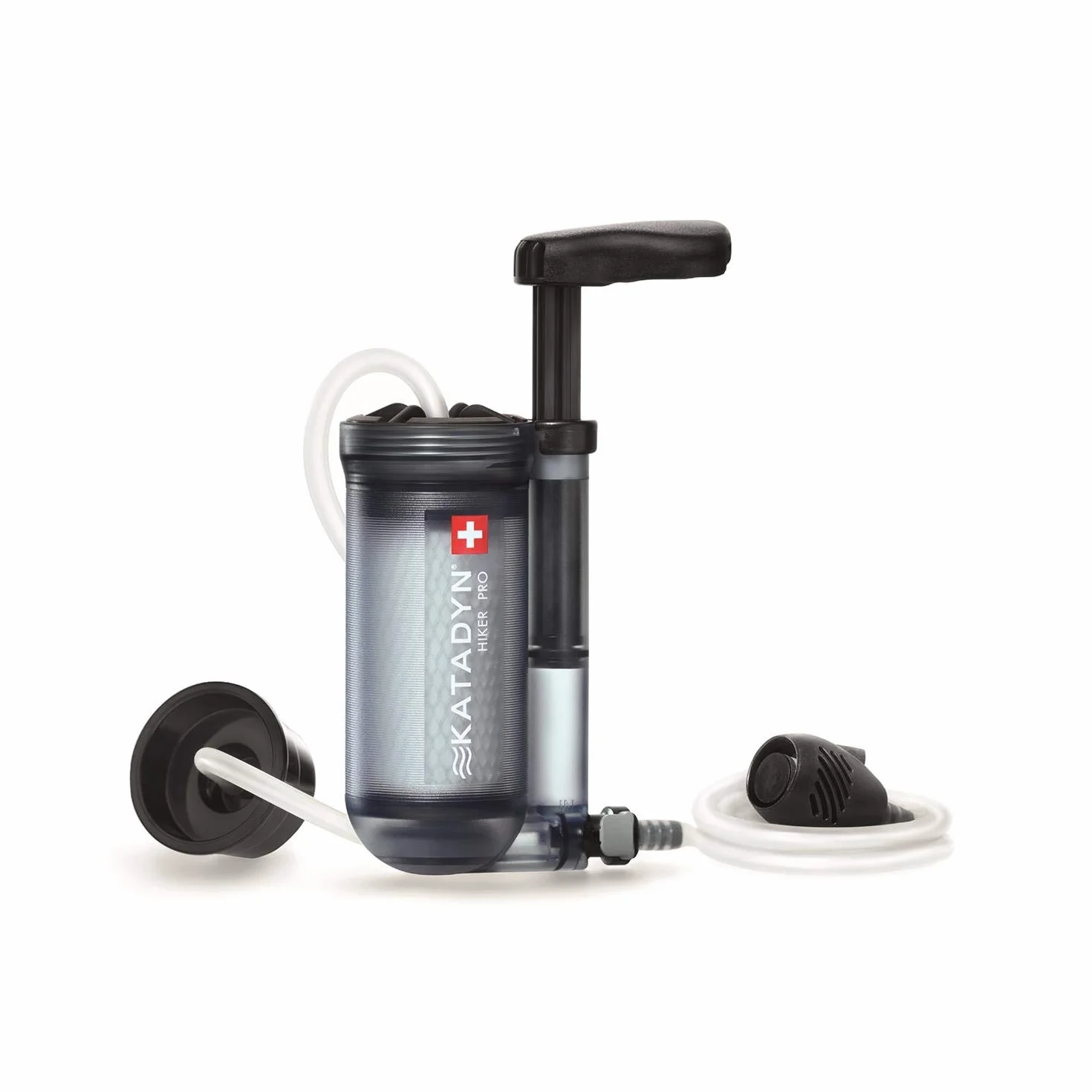 Katadyn Hiker Pro Turystyczny Filtr do Wody, Czarny/Przezroczysty, 1 L/min