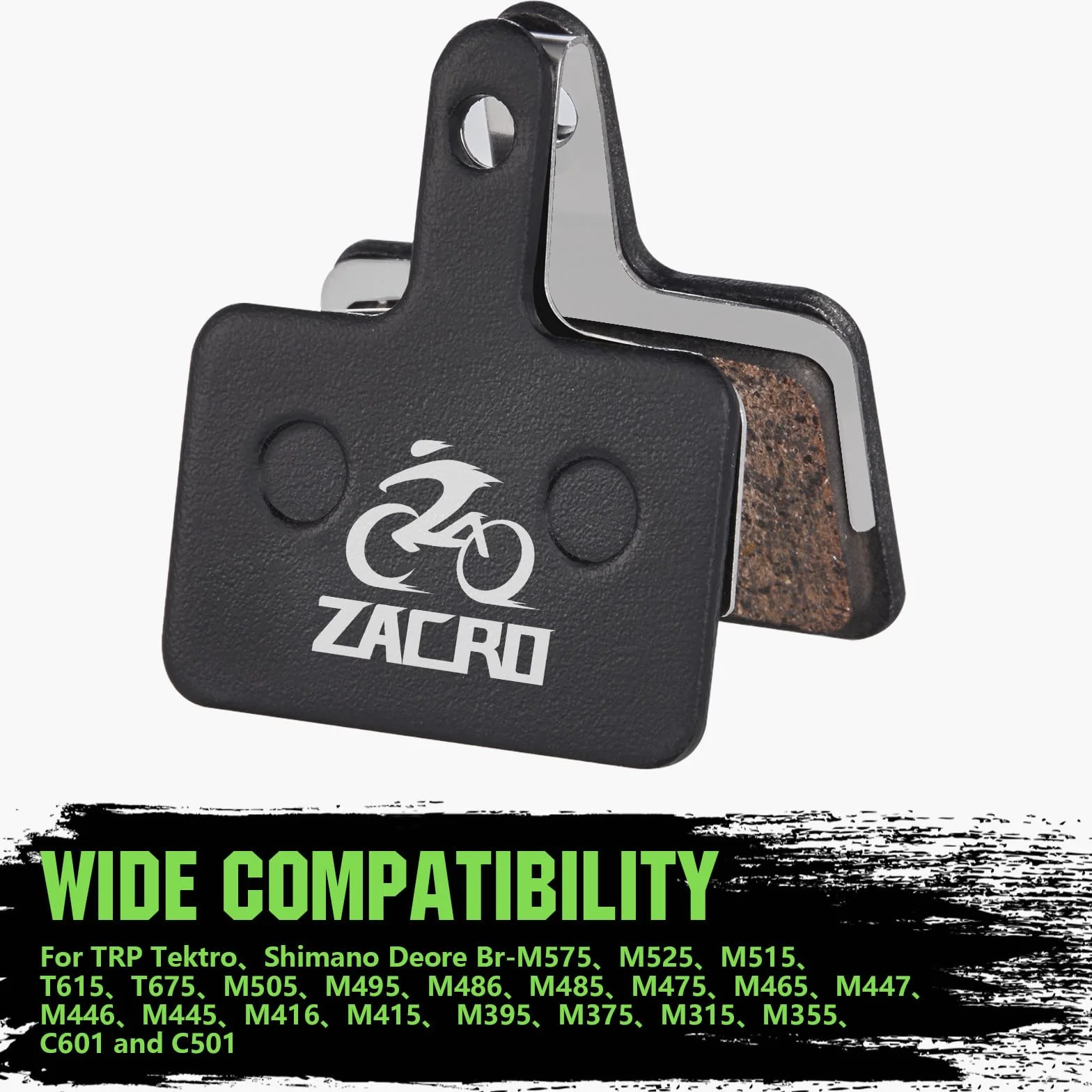 Zacro ceramiczne klocki hamulcowe rowerowe do tarczowych pasują do Shimano Tektro TRP