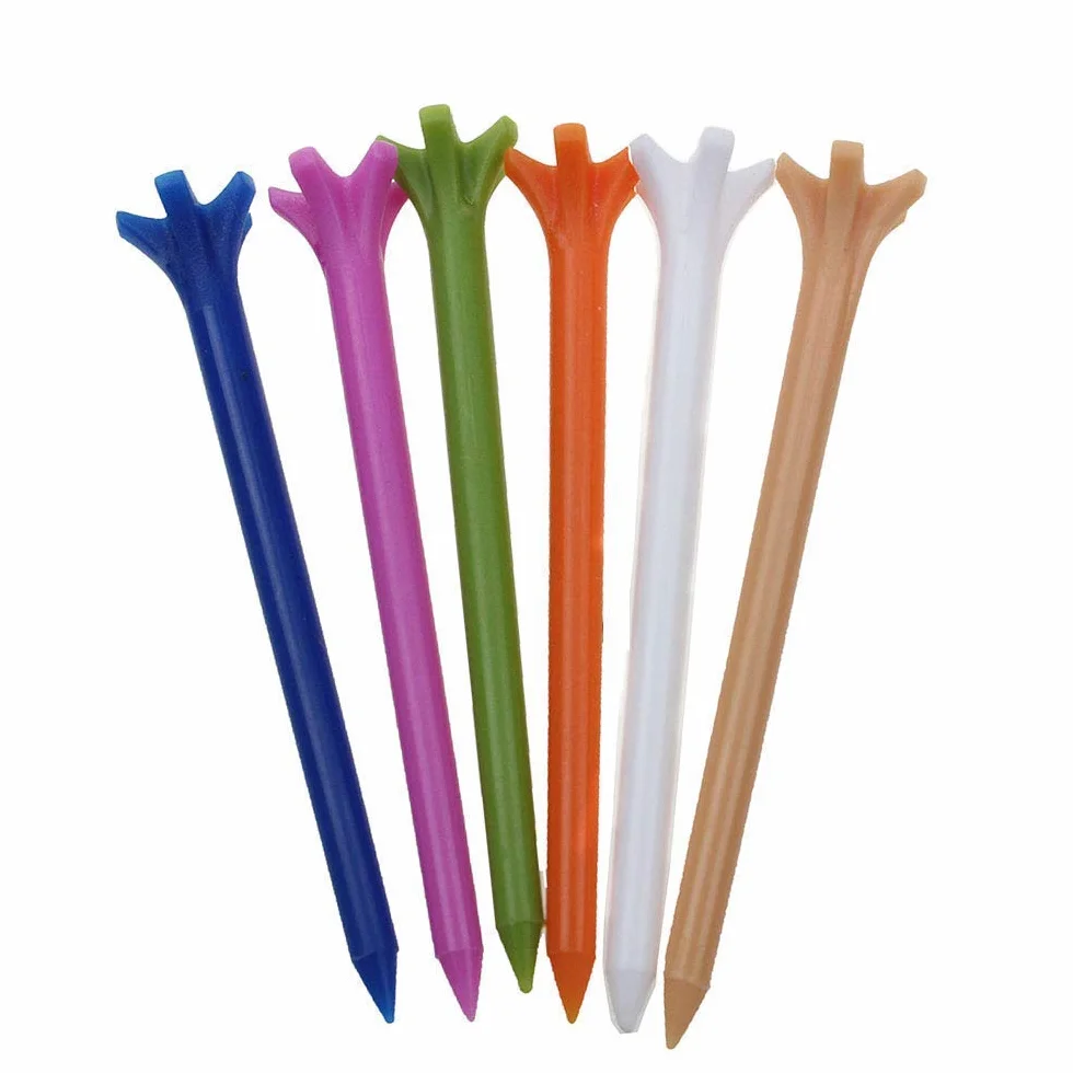 KOFULL Plastikowe koszulki golfowe Zero Friction Tour, koszulki golfowe, plastikowe, rozmiar 70 mm (2-3/10.2 cm), 100 sztuk