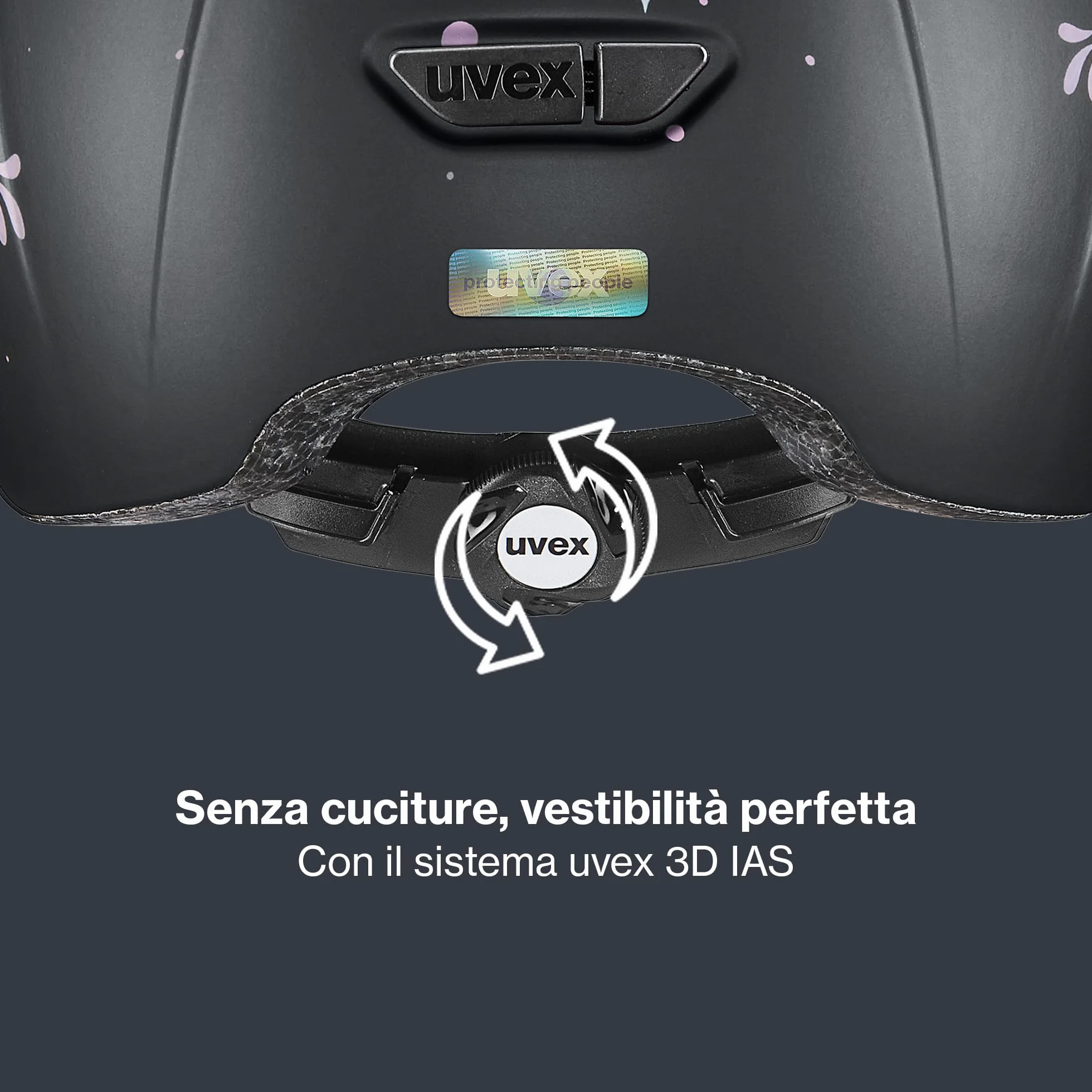 uvex kidoxx lekki kask jeździecki dla dzieci indywidualne dopasowanie rozmiaru optymalna wentylacja