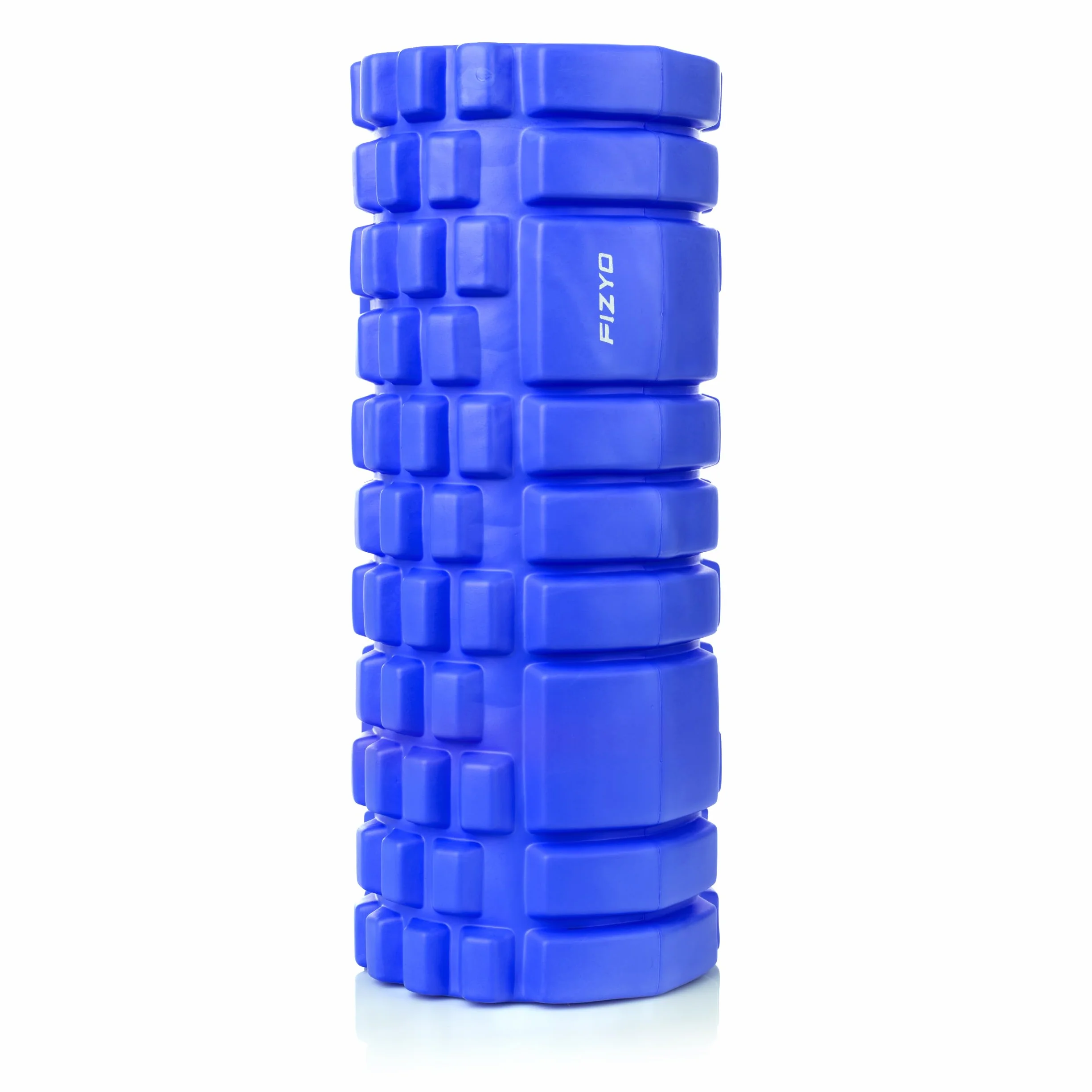 FIZYO Roller do Masażu z Wypustkami EVA 33x14 cm – Wałek do Rolowania Mięśni, Pleców i Nóg, Masaż Powięziowy, Regeneracja, Fitness, Rehabilitacja (Niebieski)