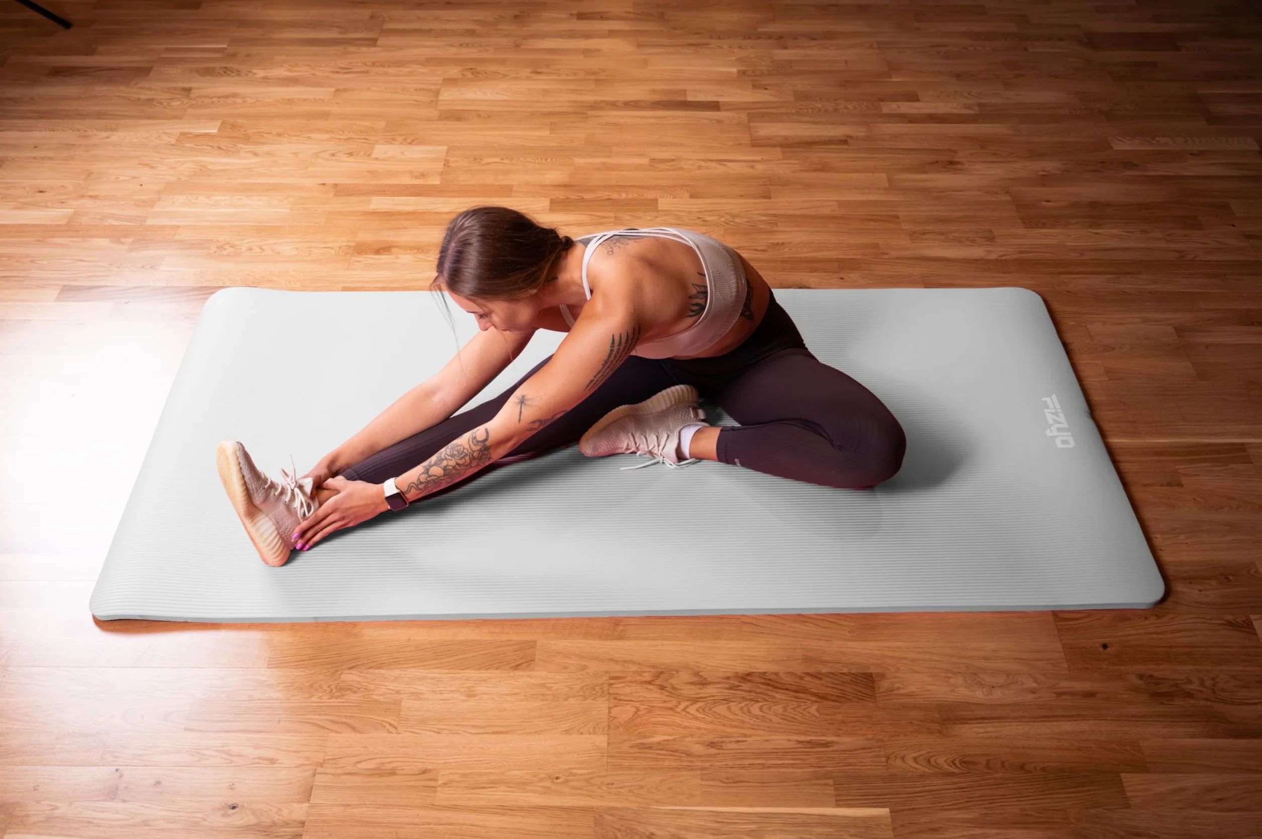 Fizyo Mata do Jogi, Gimnastyczna i Pilatesu, Antypoślizgowa Pianka NBR, Kauczuk Syntetyczny, Treningowa, Fitness, Sport, Ćwiczenia, Relaks, Wytrzymała