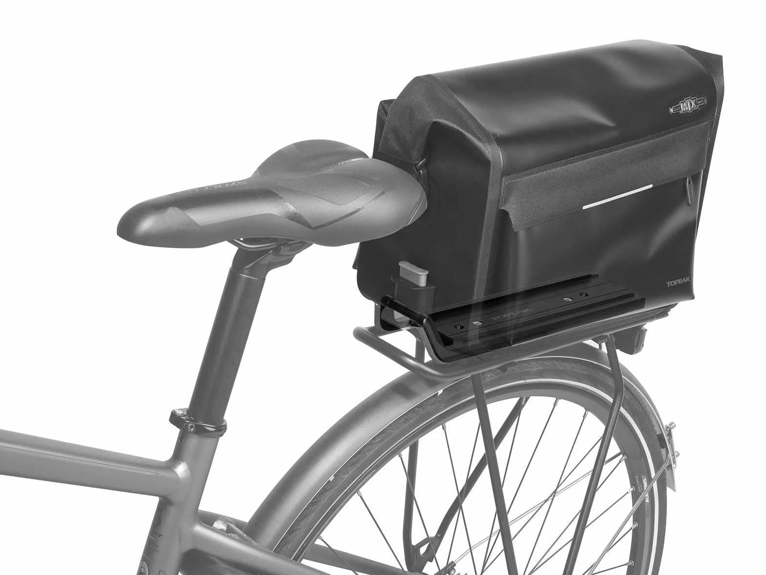 Topeak Omni adapter QuickTrack, duży, czarny