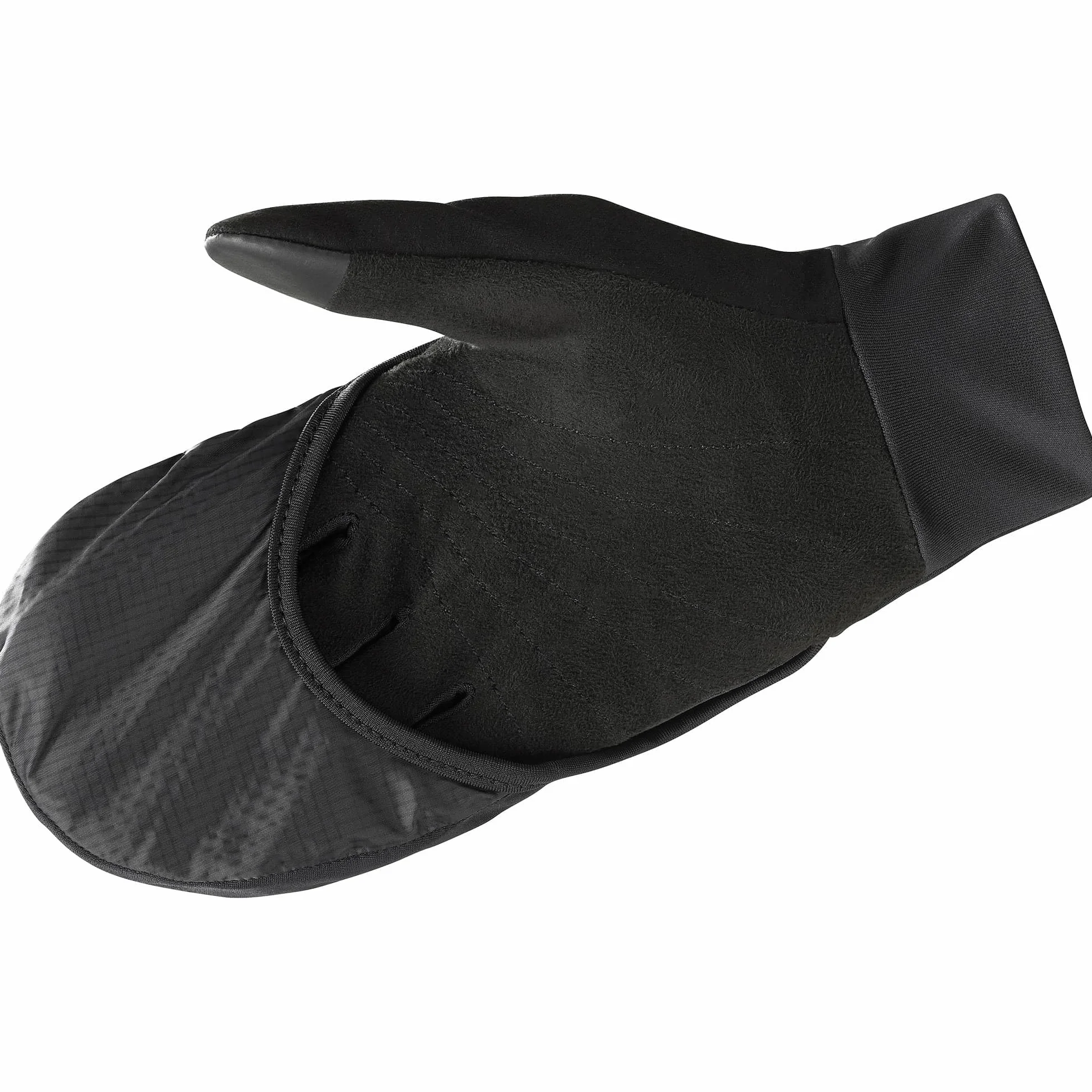 Salomon Fast Wing Zimowe rękawiczki unisex, lekkie, ochronne, wszechstronność, głęboki czarny, XL
