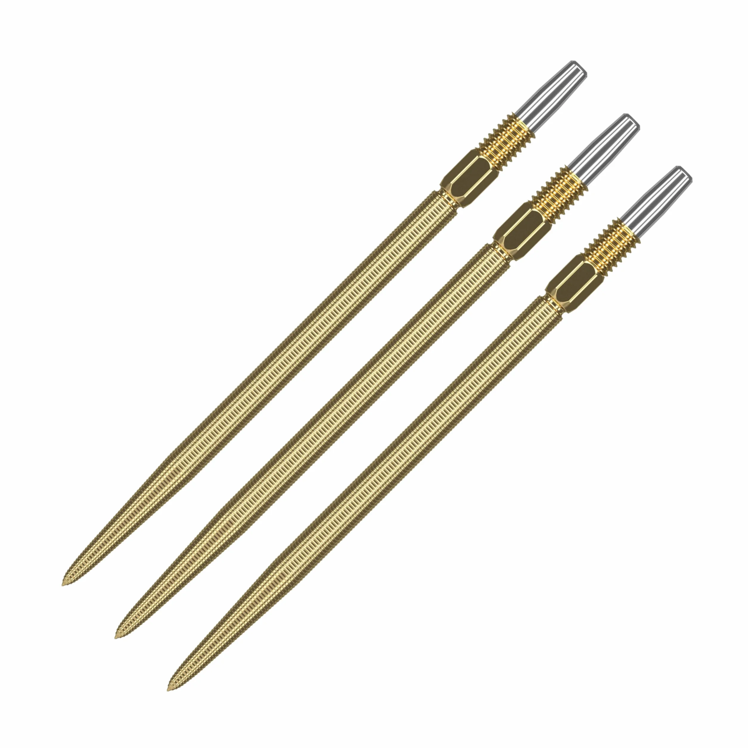 Target Darts Swiss Points, Końcówki do rzutek Nano Swiss Point (zestaw 3 końcówek) 40 mm, złote | Wymienne końcówki do rzutek, profesjonalne akcesoria do rzutek