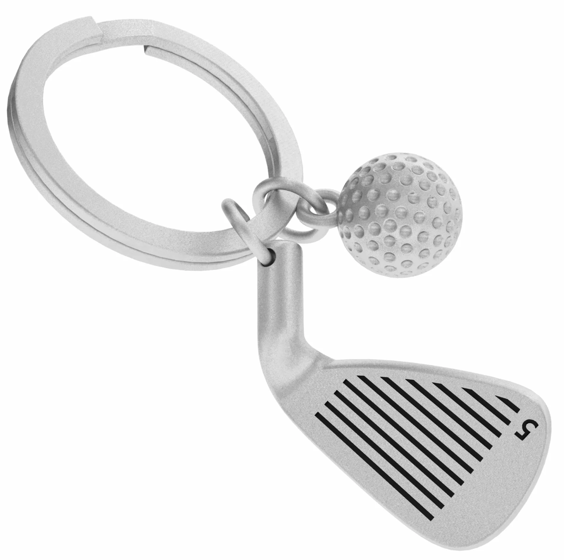 Golf Brelok do kluczy klubowych, Szary, 32