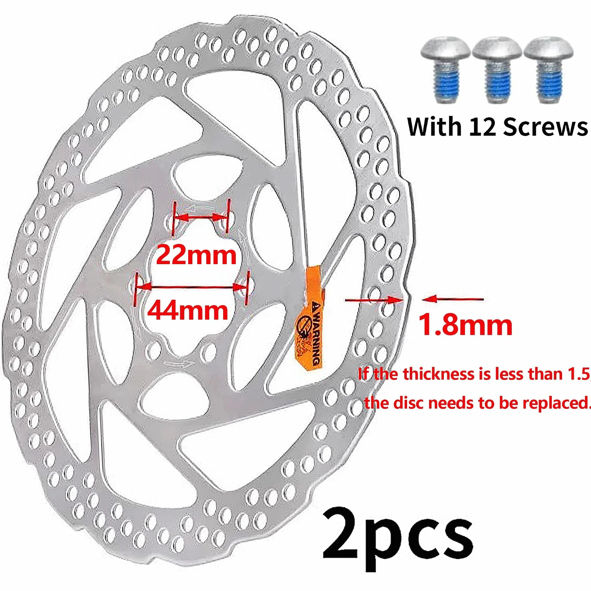 Tarcza hamulcowa rowerowa 160mm 6-otworowa Shimano SMRT 56 Standard 12 śrub
