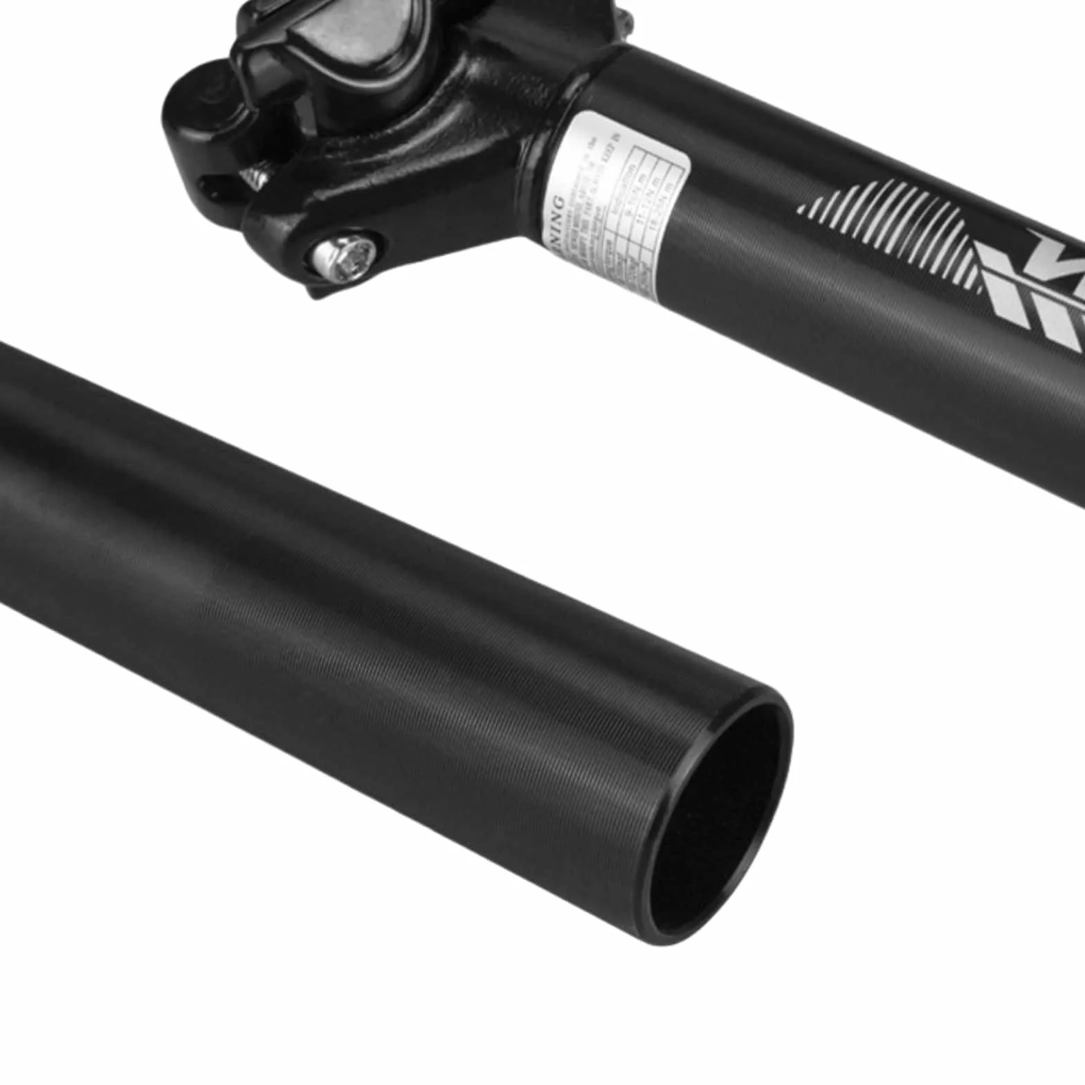 Trkimal Sztyca podsiodłowa rowerowa ze stopu aluminium Shim 27,2 mm, 30,9 mm, 31,6 mm, 400 mm, regulowana sztyca siodełka do rowerów górskich, wyścigowych, MTB, BMX