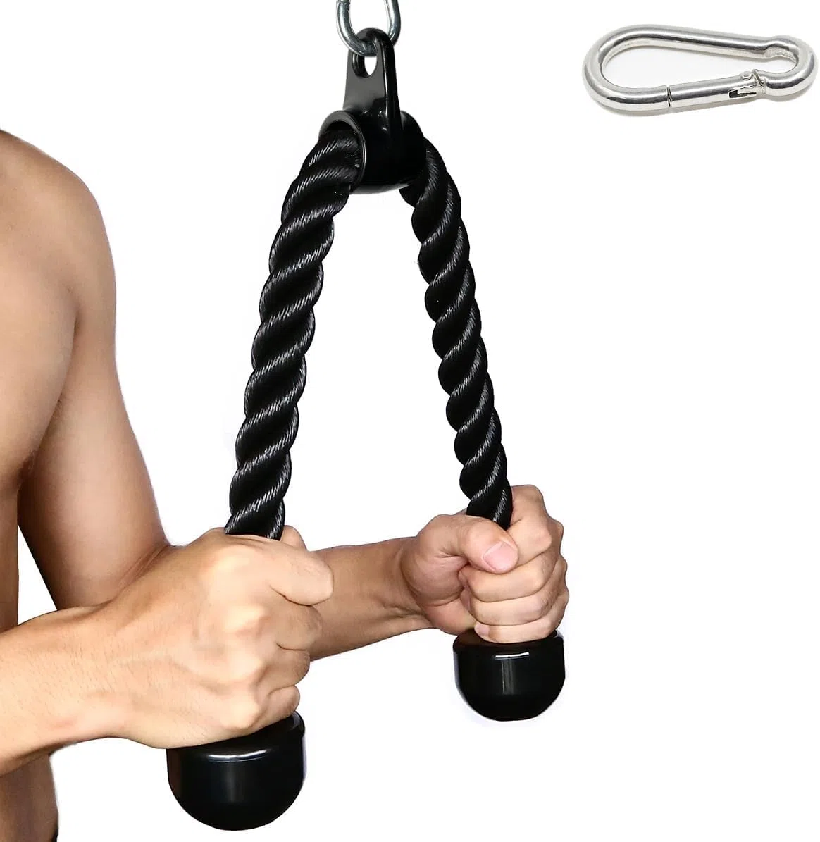 Trening siłowy ramion, tricepsów, trener przedramion, przyrząd treningowy DIY, sprzęt fitness do domu, sprzęt sportowy, koło pasowe, maszyna kablowa