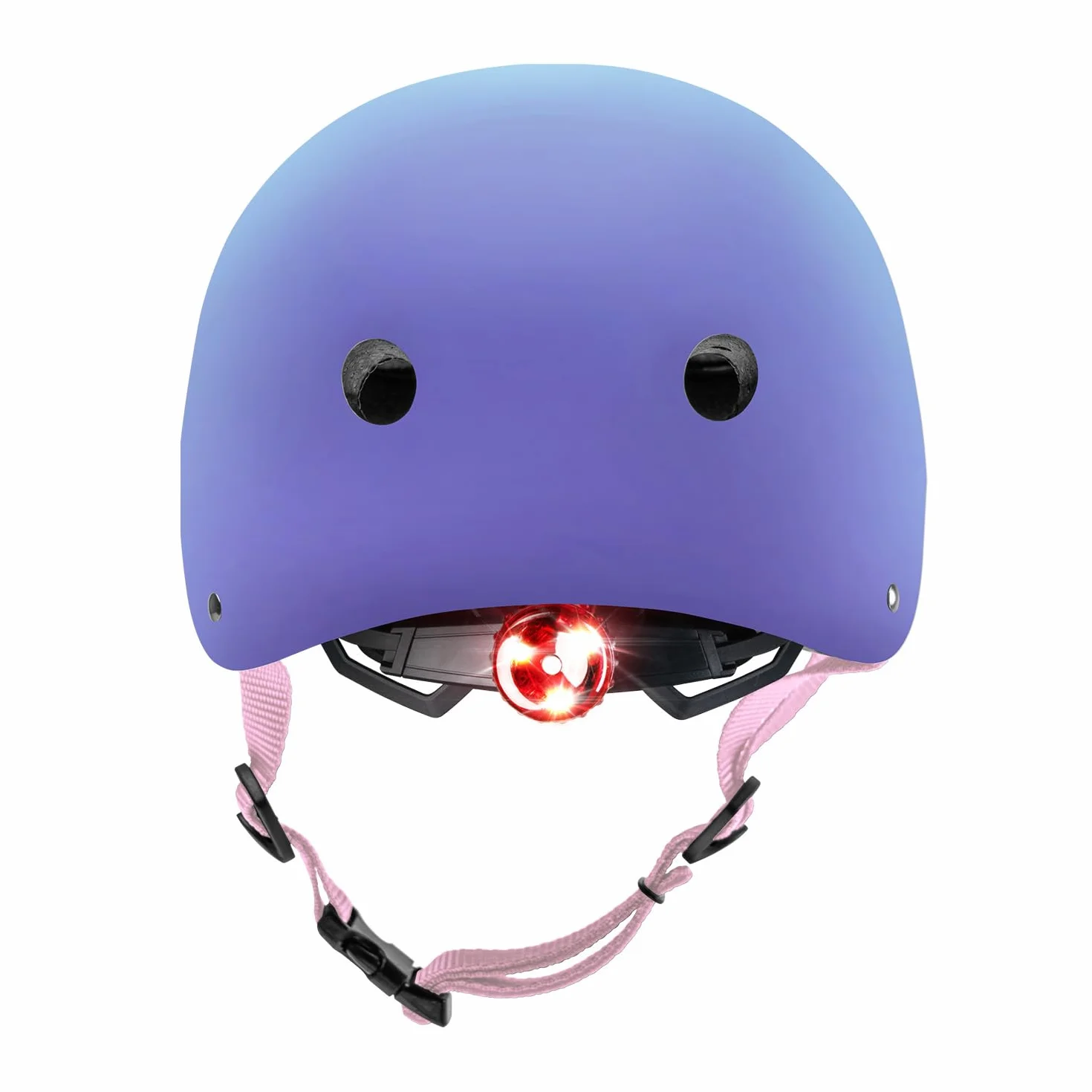 Cariboo Kask Rowerowy Dla Dzieci 48-52 cm LED Tęczowy