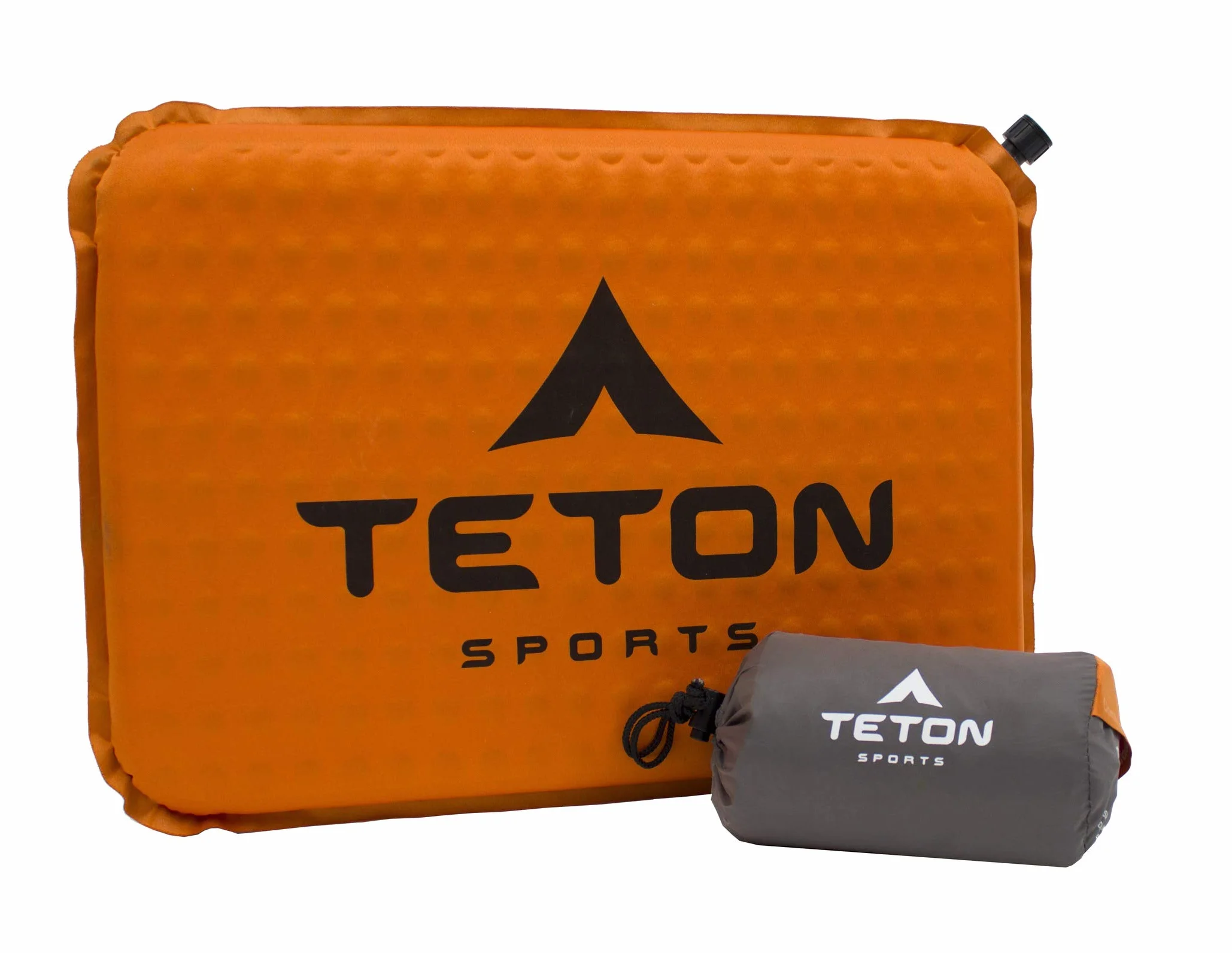 TETON Sports ComfortLite samopompująca poduszka do siedzenia 40 x 30 x 4,5 cm pomarańczowa
