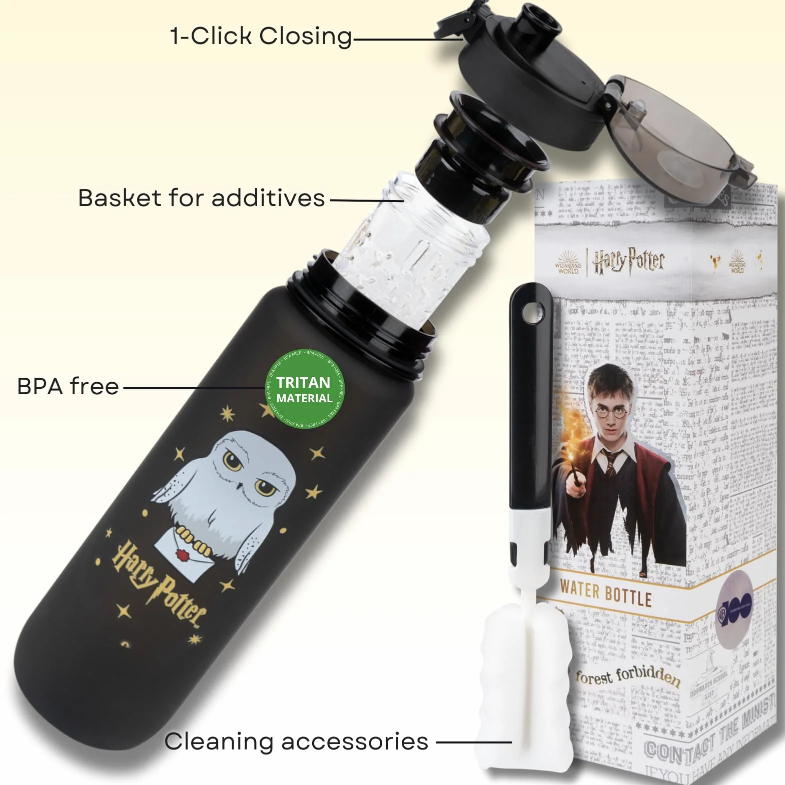 Butelka Na Wodę Harry Potter Tritan Bez BPA 1000ml