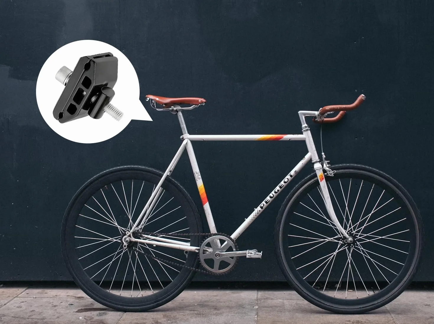Rowerowy pojedynczy gwóźdź do siedzenia, głowica zacisku rowerowego, głowica do siodełka rowerowego, wspornik siodełka do akcesoriów rowerowych, pojedyncza głowica gwoździa, sztyca podsiodłowa, czarna