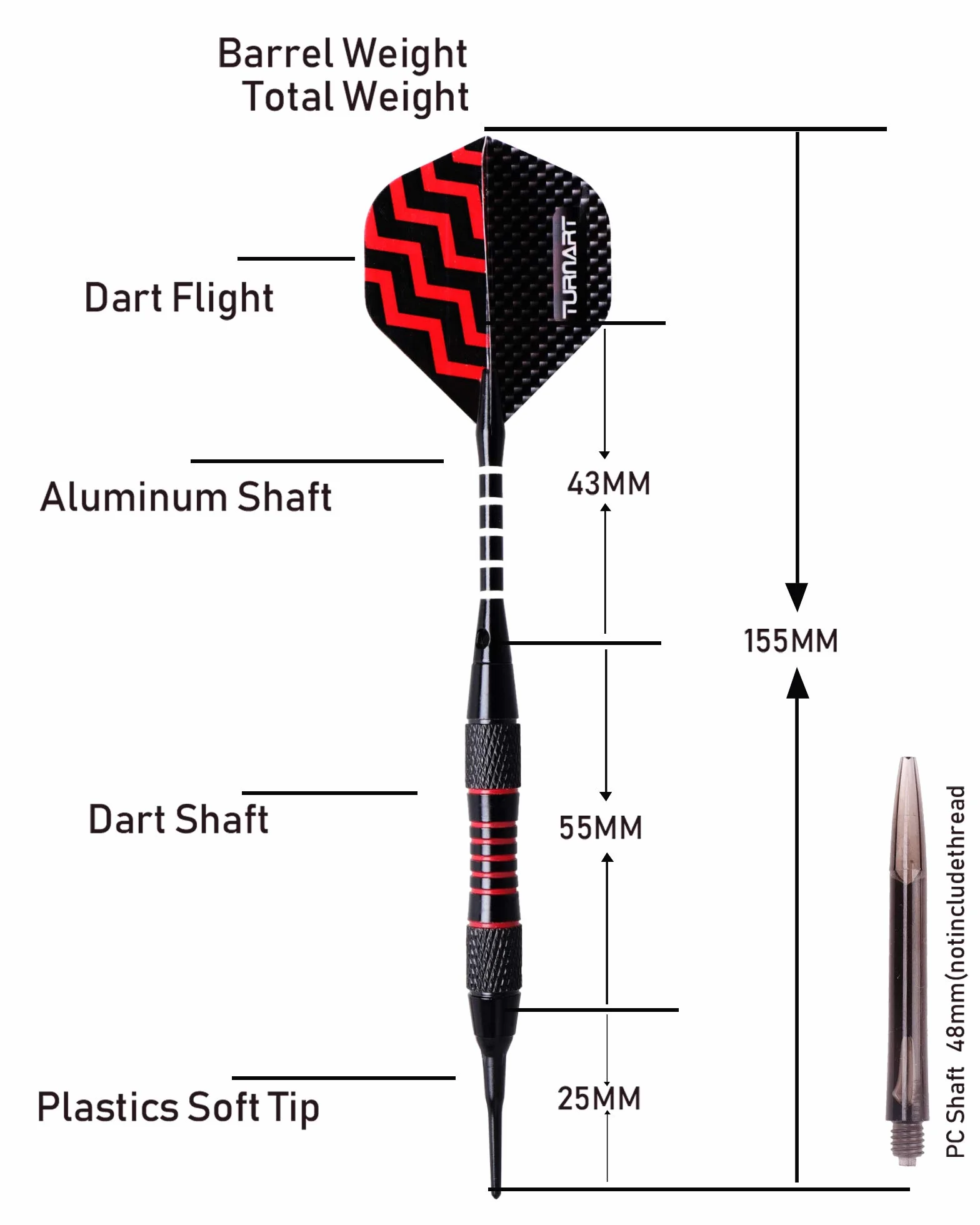Rzutki do darta z końcówką z tworzywa sztucznego, 9 sztuk, 18 g, z 50 dodatkowymi końcówkami, 20 gumowych pierścieni, 27 lotek, 9 fal PC, zestaw narzędzi do elektronicznej tarczy do darta