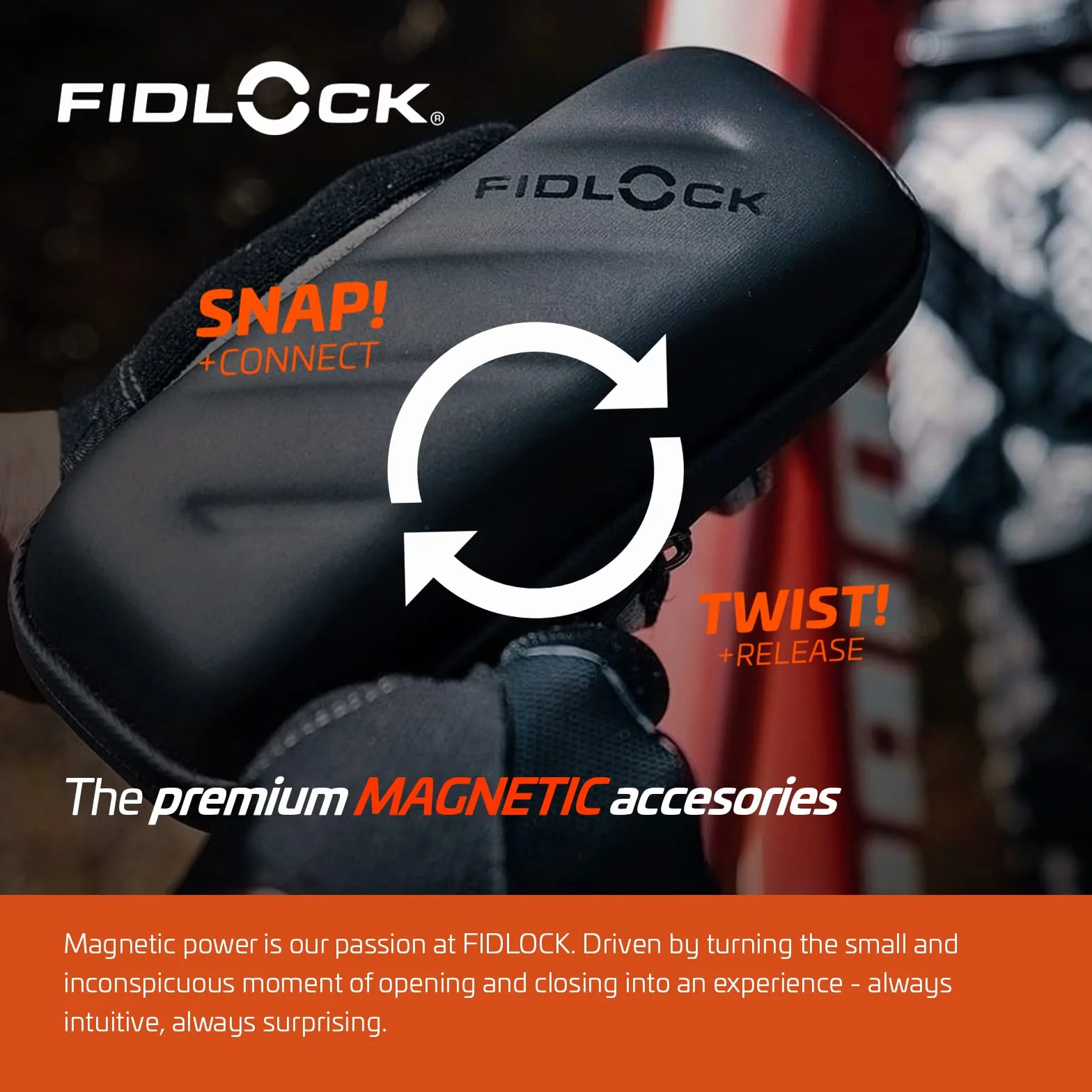 Fidlock Uniseks Toolbox+ 4251207401022 Pokrowiec na Narzędzia, Czarny, Do 10 kg