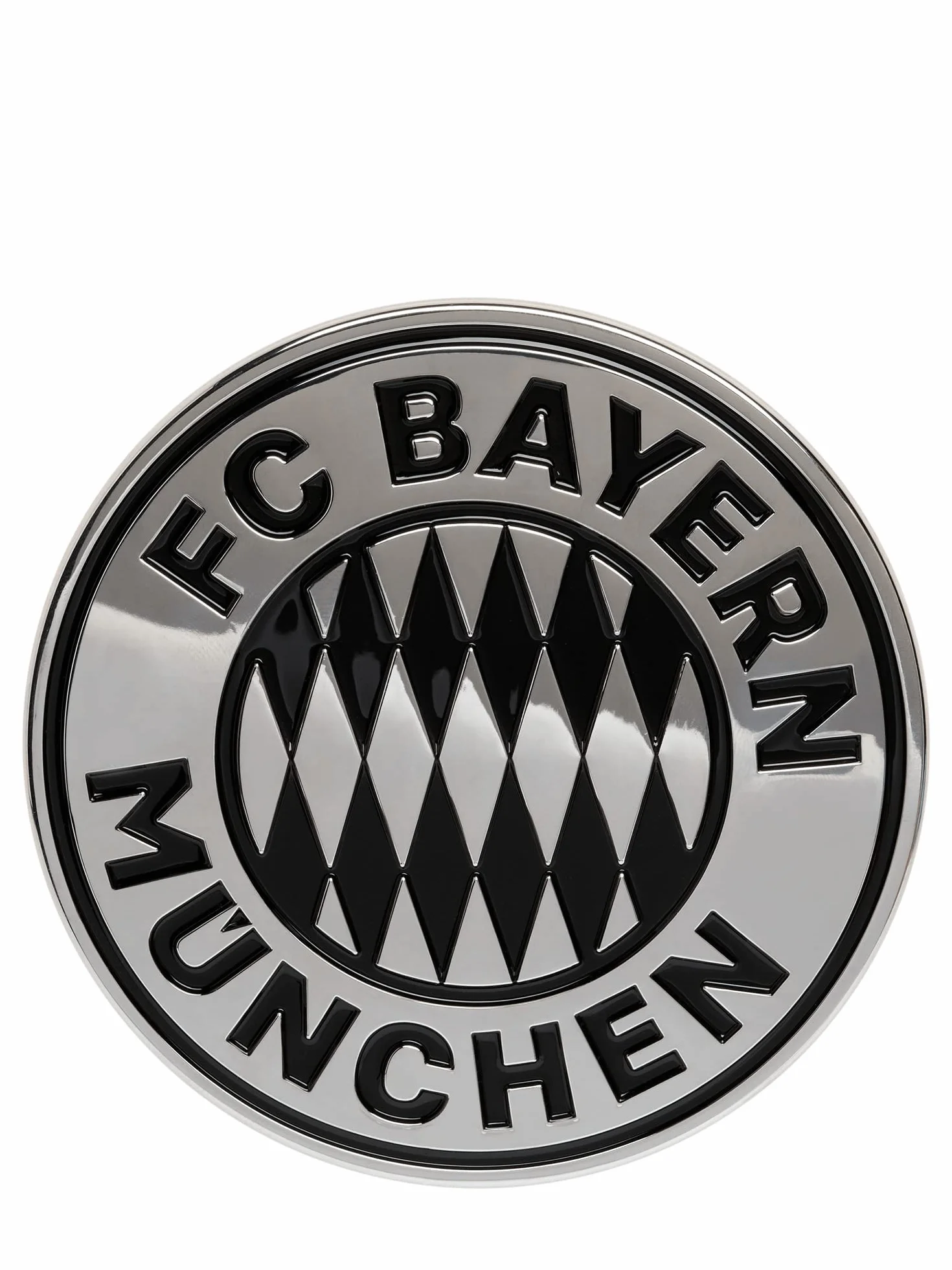 FC Bayern München naklejka chromowane logo