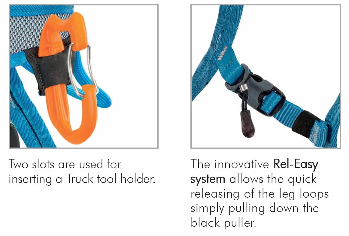 Climbing Technology Uniseks Tami Uprząż, Wielokolorowy, S-M