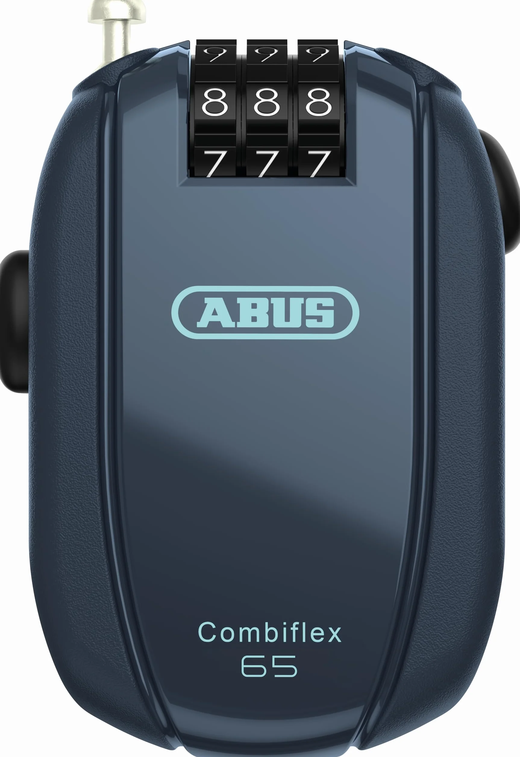 ABUS Combiflex Trip 65 zapięcie linkowe 65 cm 3 mm niebieski z kodem numerycznym