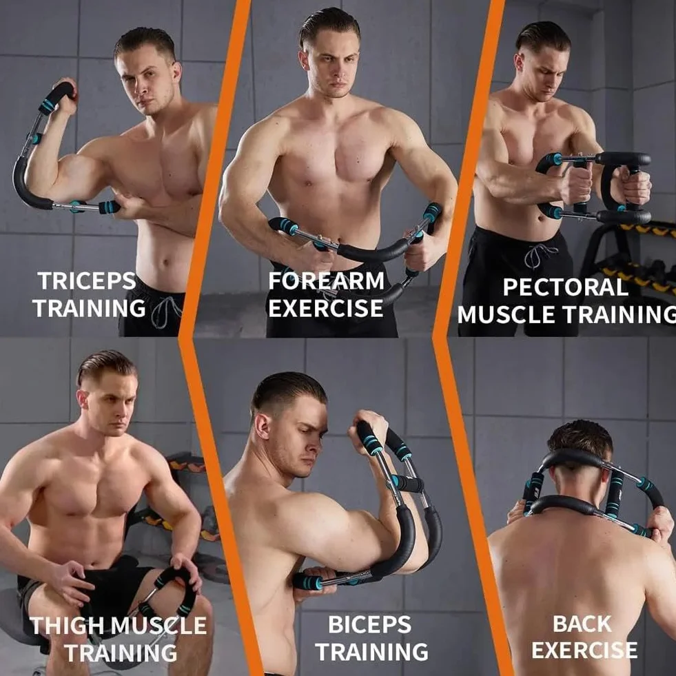 Shaker Twister Arm Trainer, regulowany ekspander klatki piersiowej, sprzęt fitness
