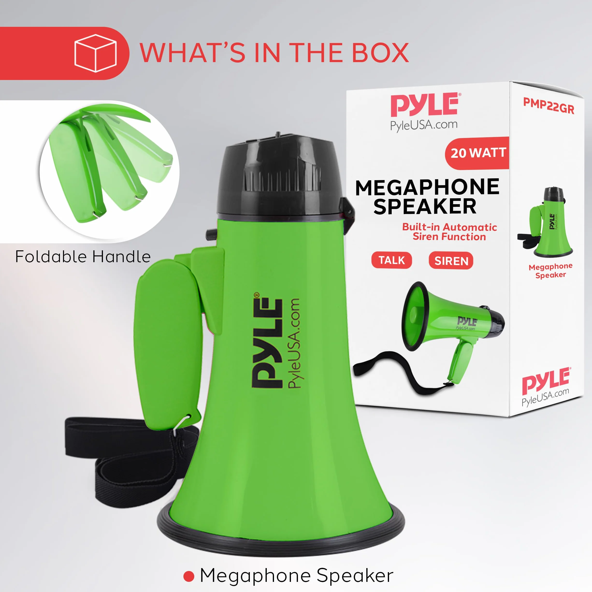 Pyle Głośnik megafonowy PA Bullhorn