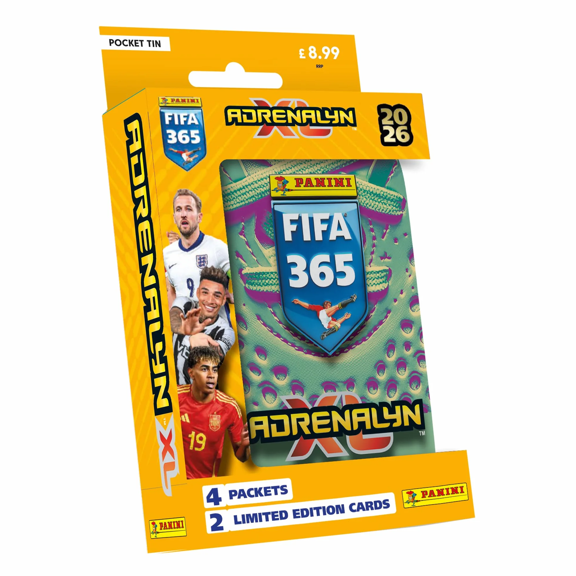 Panini Karty kolekcjonerskie FIFA 365 Adrenalyn XL puszka kieszonkowa