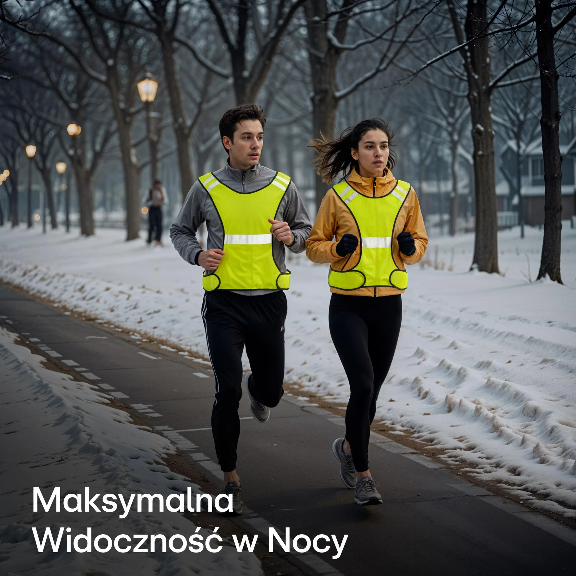 Kamizelka do Biegania - Odblaskowa Kamizelka do Biegania dla Kobiet i Mężczyzn - Wysoka Widoczność i Komfort - Perfekcyjna na Nocne Biegi i Cykling (XL - XXL)
