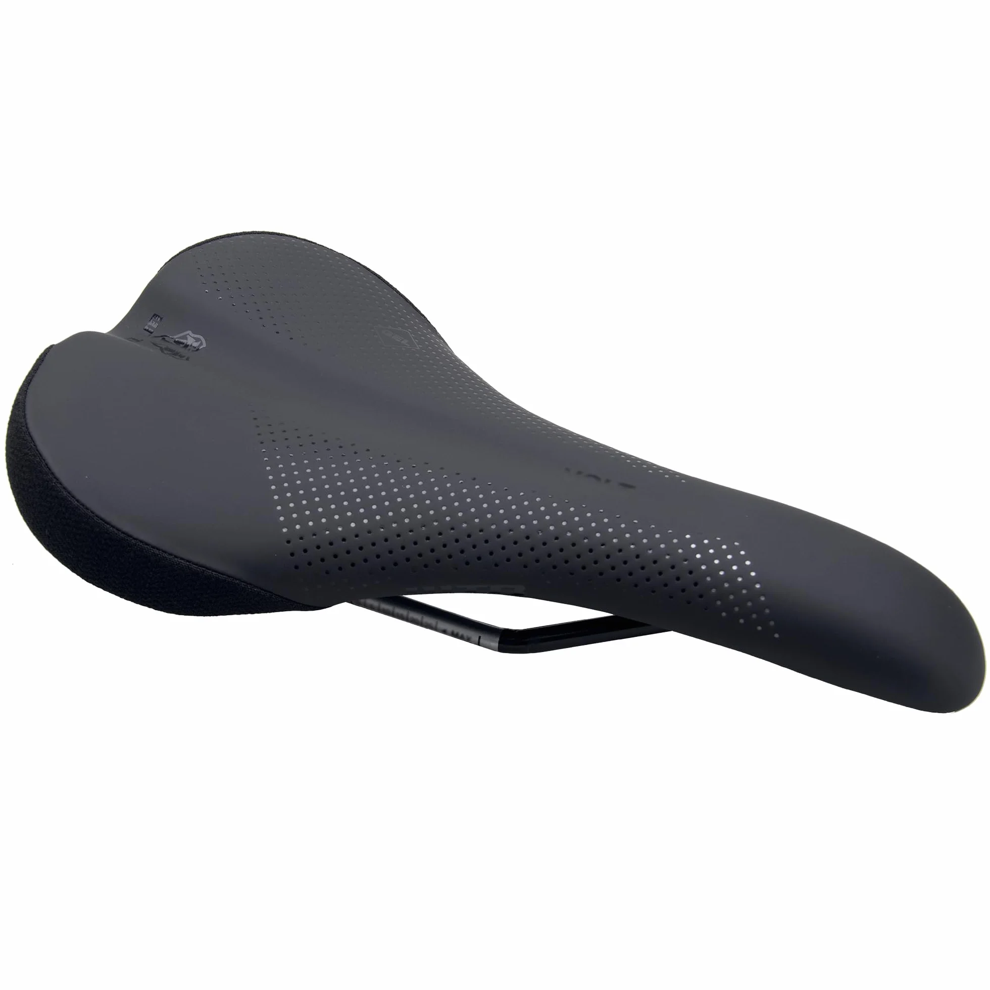 WTB Volt Siodełko rowerowe z wygodną wyściółką o średniej grubości, o wyprofilowanym kształcie, z elastyczną obudową, lekkie siodełko MTB zapewniające optymalne wsparcie i wydajność