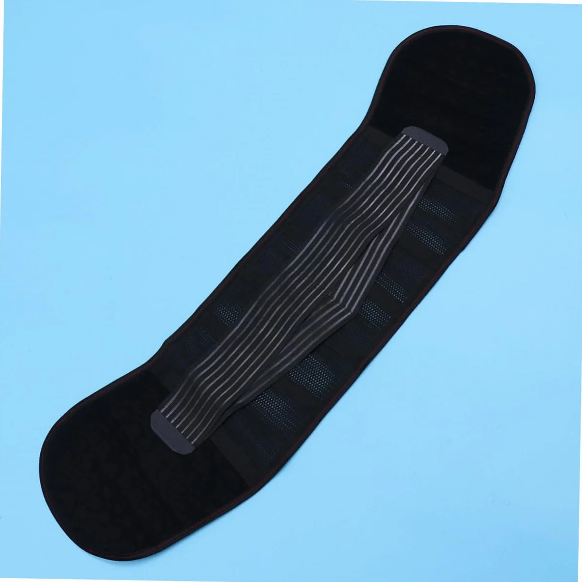 1kawałek Do Treningu Slimming Waist Belt Xl Czarny Oddychający Multi-funkcyjny Wspierający Talię Do Sportów i Ćwiczeń Zmniejsza Zmęczenie Mięśni i Opuchliznę