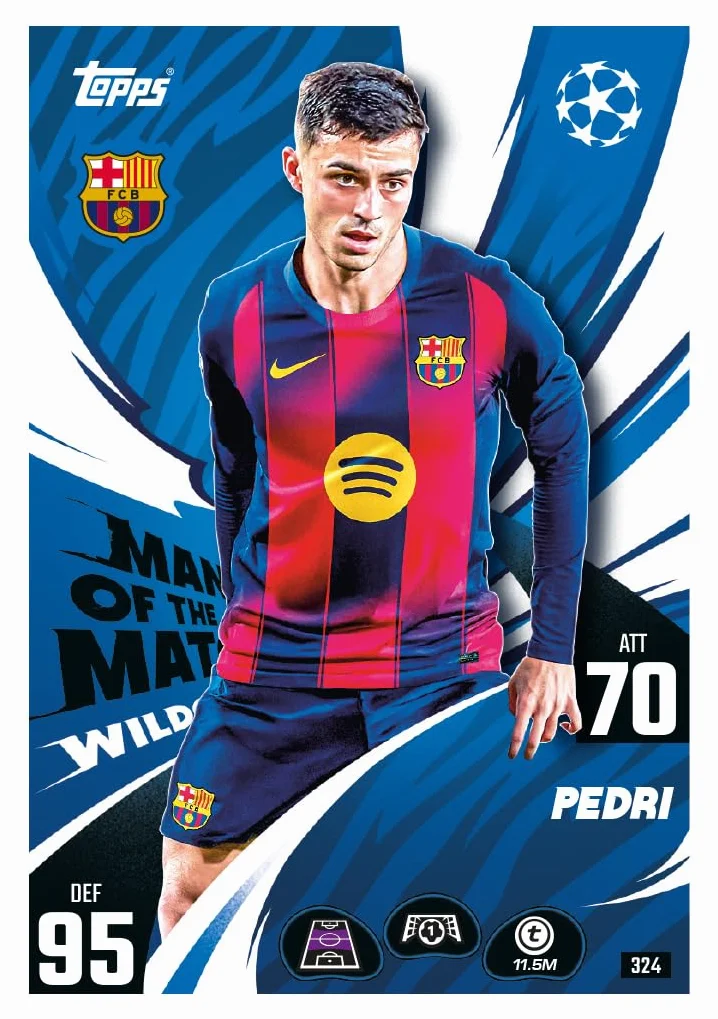 Topps UCC Match Attax 2025/26 Mini Tin World Beaters 28 kart Match Attax Plus losowy Star Boy LE 3 ekskluzywne karty Worldies LE