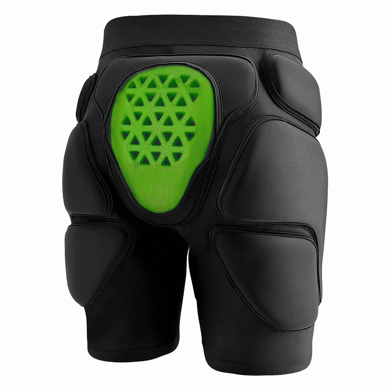 Snowboard Butt Pad 3 Warstwy Oddychające Ochronne 3D Wyściełane Spodnie z Kością Ogonową (L)