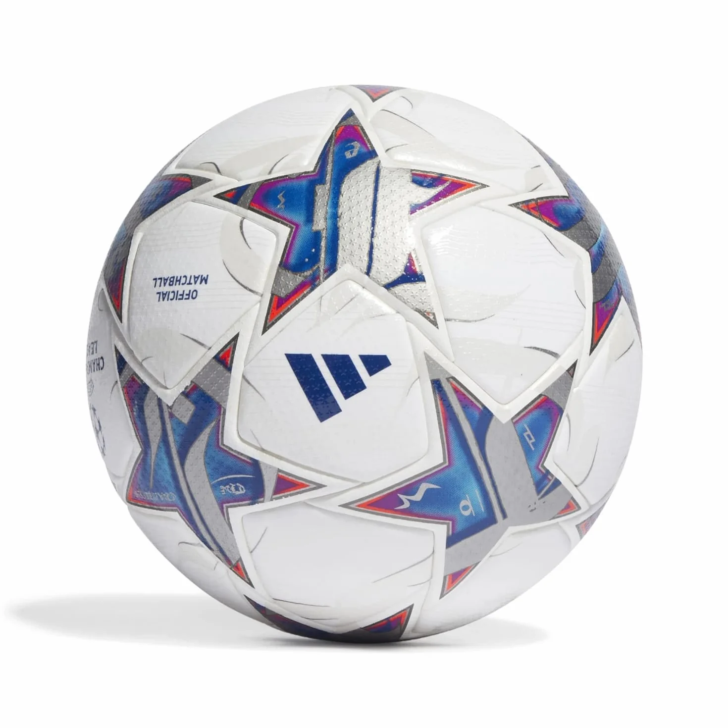 Adidas Ucl Pro Piłka Biały/Silvmt/Brcyan/R 5
